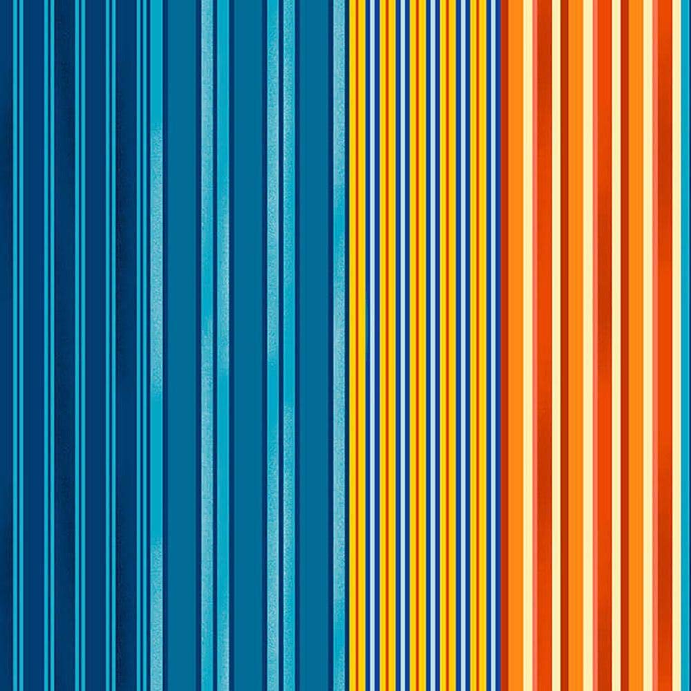 Studio E Fabrics The Lightkeeper's Quilt - Cape Cod Stripe Blue Quilted Bedspread | Coastal Home Decor for Bedroom & Living Room