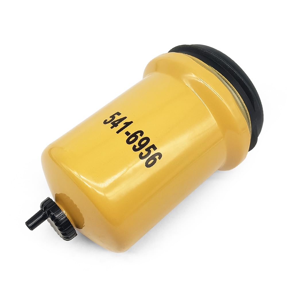 Premium Fuel Filter 541-6956 Replacement for Bobcat Skid Steer Loaders 232D3 226D 226D3 232D 236D 236D3 239D 239D3 242D & Mini Excavators 306 306.5 307.5 308 308.5 309 310 - Heavy Duty Engine Protection for Construction & Farming Equipment
