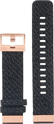 Heathered Black Nylon with Rose Gold Hardware