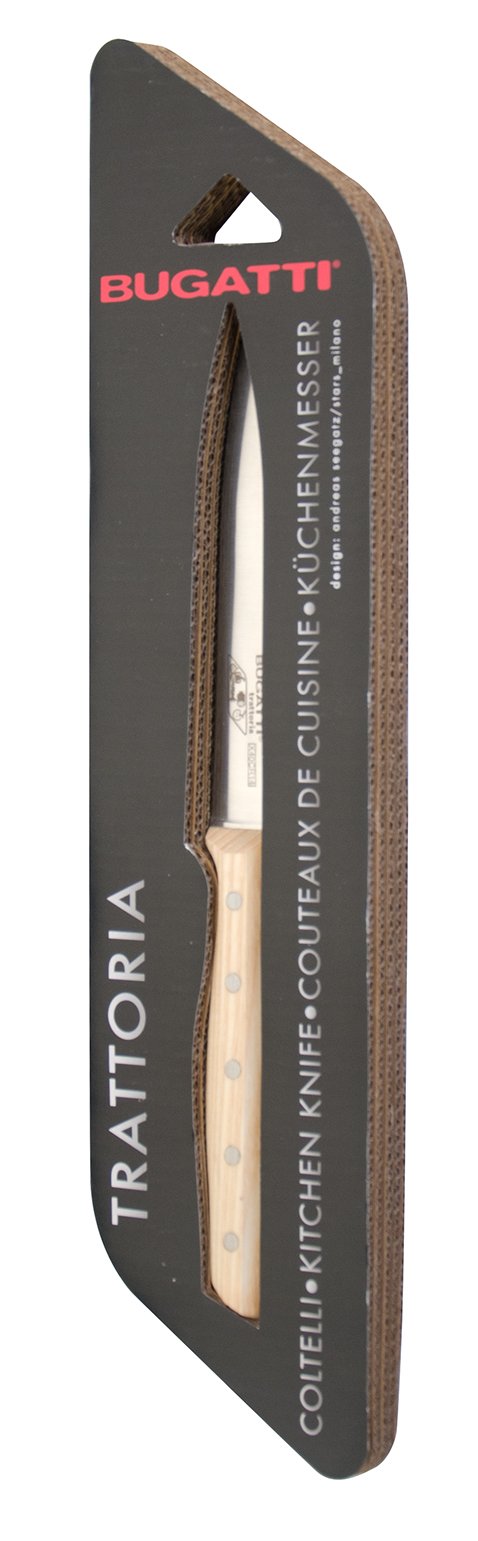 Professional Italian Kitchen Knife with Ash Wood Handle - Perfect for Home Cooking, Restaurant Use & Culinary Gifts