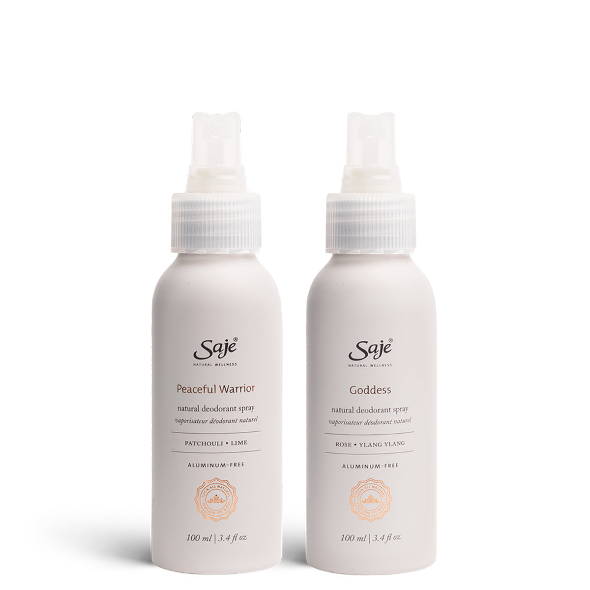 Natural Deodorant Duo - Organic & Aluminum-Free Deodorant for Women & Men - Fresh & Long-Lasting Protection - Perfect for Gym, Work & Daily Use