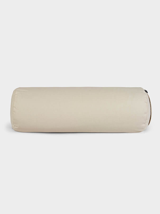 Organic Buckwheat Meditation Bolster Cushion for Yoga & Zen Relaxation - Eco-Friendly Support Pillow for Meditation, Yoga Studio, and Home Decor