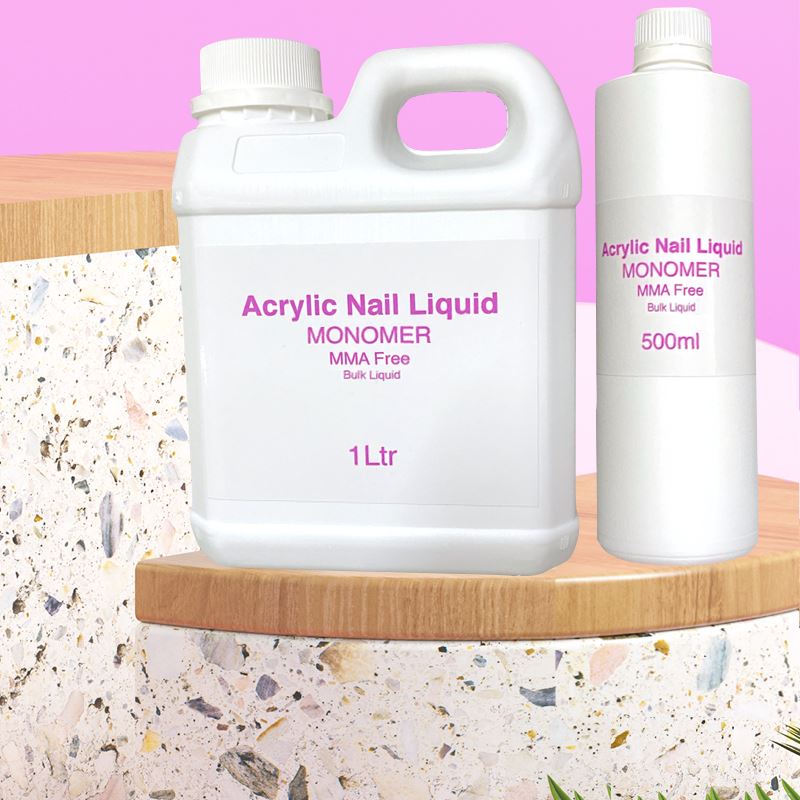 Professional Acrylic Nail Liquid Monomer for Nail Art - High Quality, Fast Drying, Odor Control - Perfect for Salon, DIY Manicures & Nail Extensions (Bulk Specials)