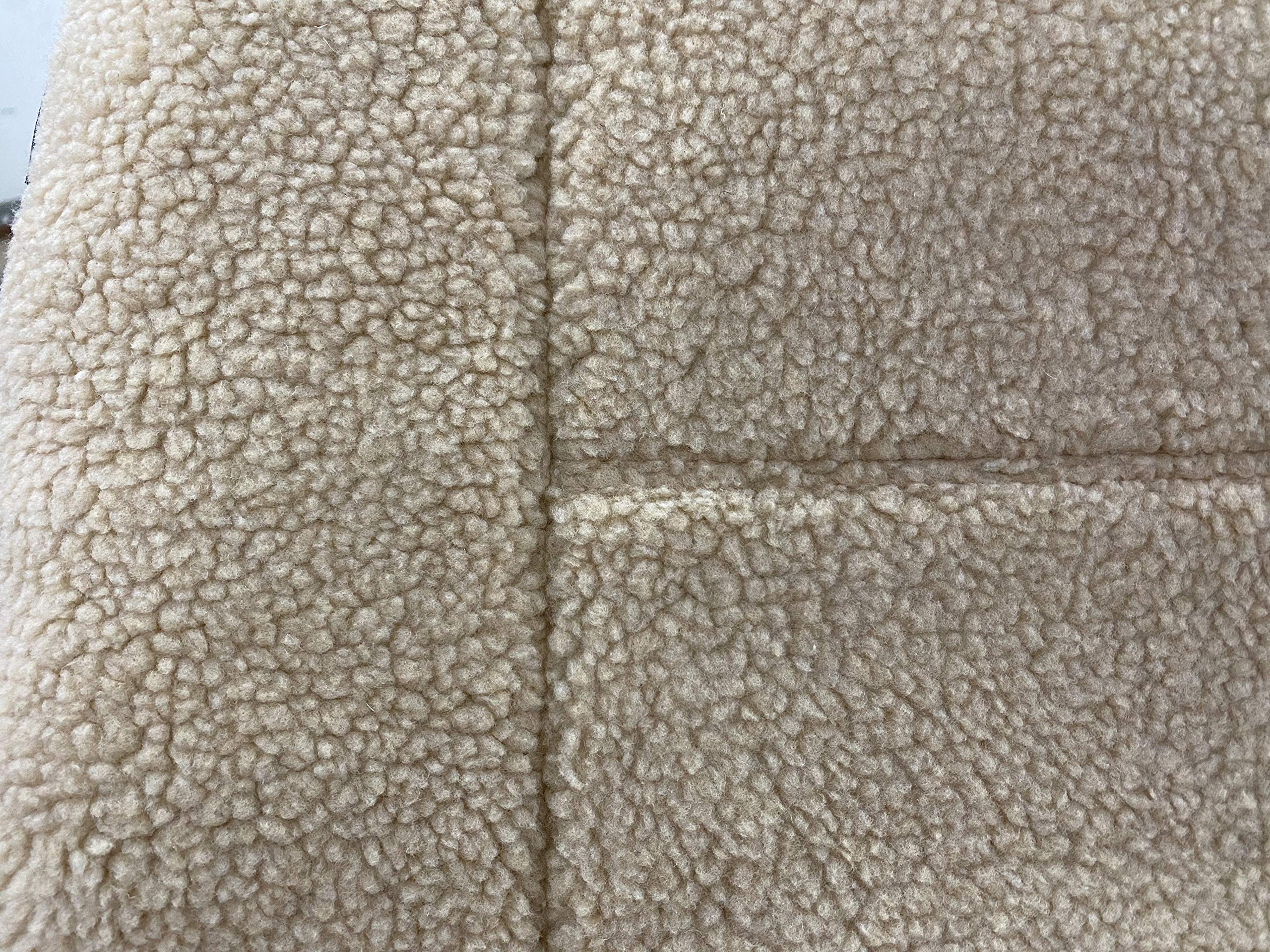 Premium Faux Fur Sheepskin Car Seat Covers - Universal Fit for Cars, Trucks & SUVs (Front Seat) | Soft, Airbag Compatible & Durable | Cool Beige | Perfect for Winter Comfort & Long Drives