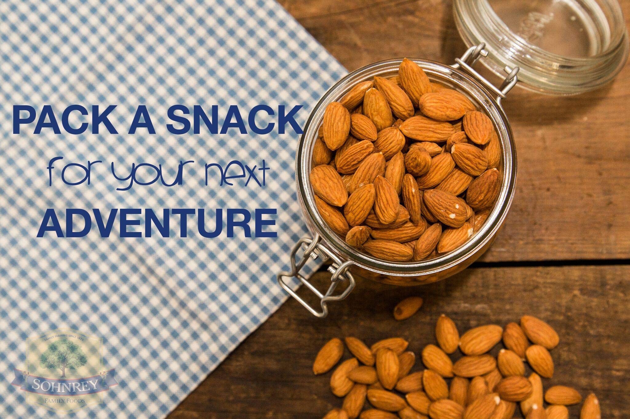 Mesquite Smoked Almonds 16oz - Steam Pasteurized, Smoky & Savory Roasted Nut Snacks - Sohnrey Family Farm - Perfect for Parties, Hiking & Healthy Snacking