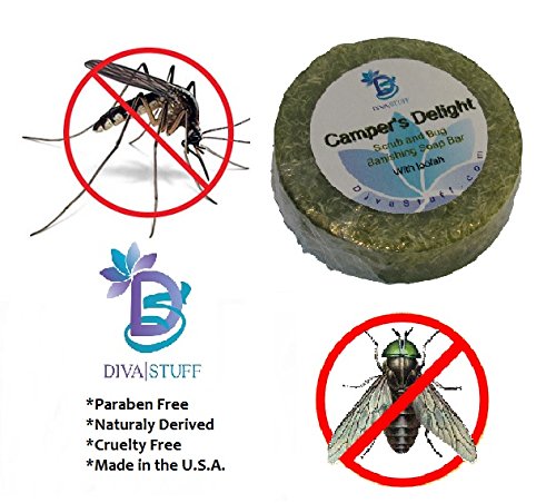 Exfoliating Travel Size Soap Bar for Camping - Natural & Portable Skincare | Perfect for Outdoor Adventures, Hiking & Backpacking