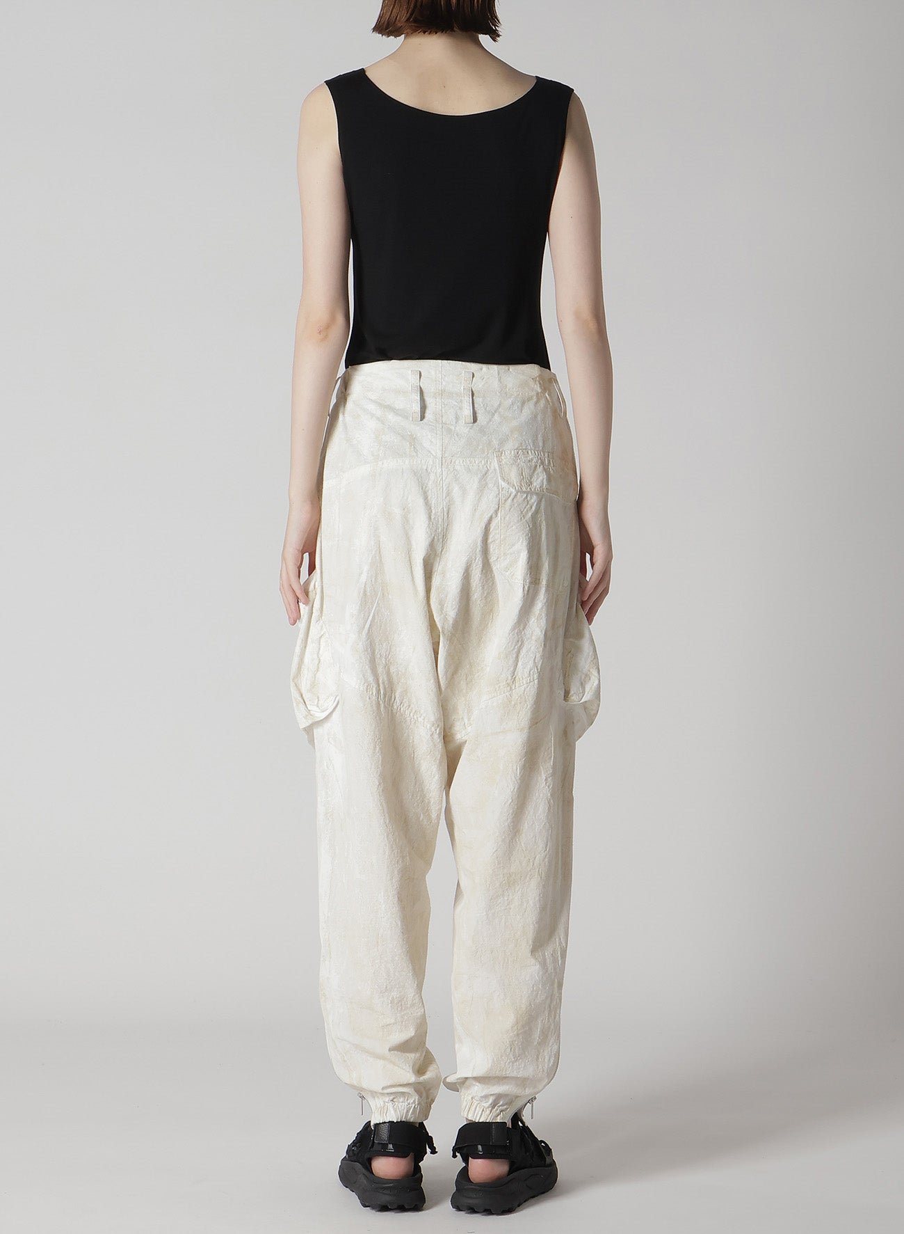 Breathable Cotton Linen Dump Rooler Printing Zip Pocket Pants - Comfortable Casual Pants for Men & Women - Perfect for Travel, Yoga, and Everyday Wear