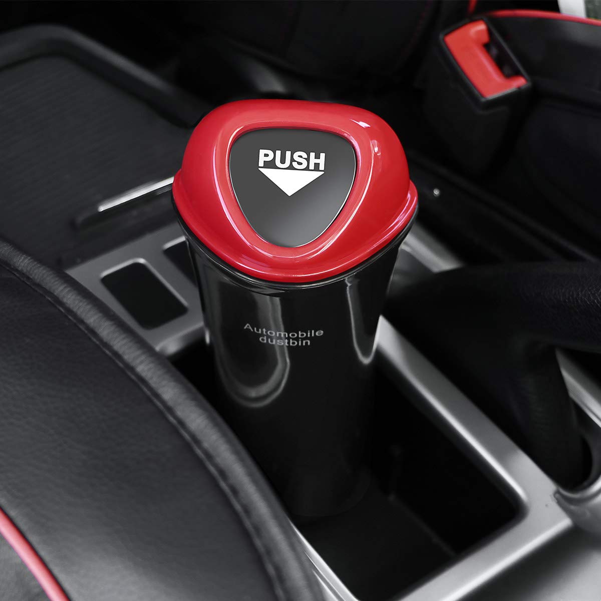 VORCOOL Mini Car Trash Can - Small Garbage Bin for Vehicles, Office, Home & Travel - Perfect for Car, Truck, Desk & Road Trips