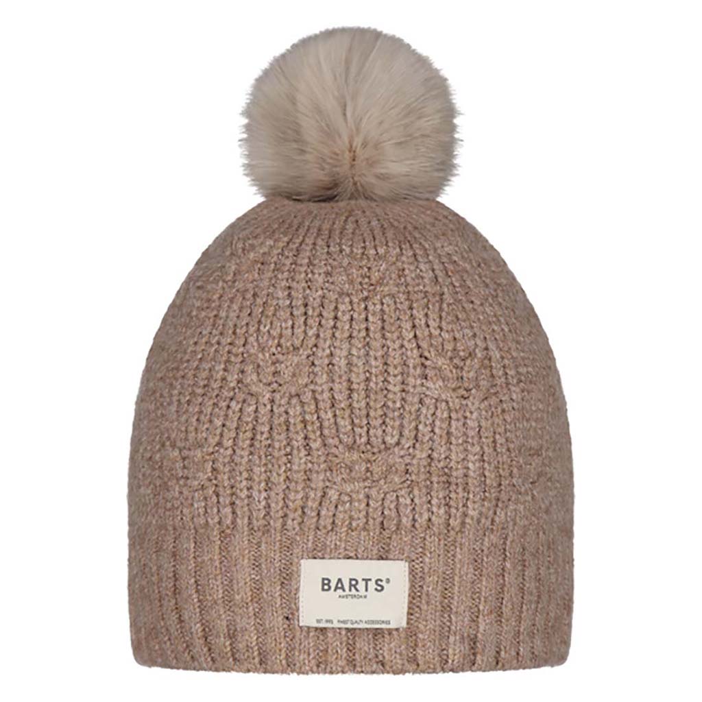 Macawa Light Brown Beanie for Men & Women - Soft Winter Knit Hat for Outdoor Activities, Hiking, and Skiing