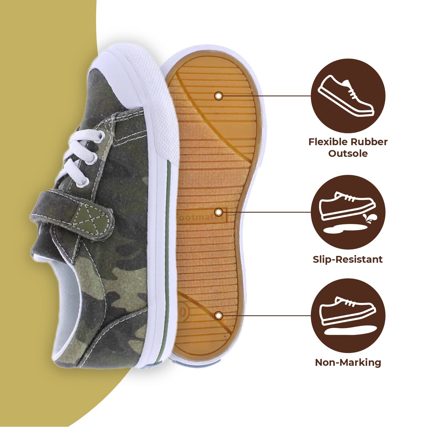 FOOTMATES Baby Boys Jordan Sneakers for Infants Toddlers & Little Kids - Comfortable Athletic Shoes for Playtime & Everyday Wear