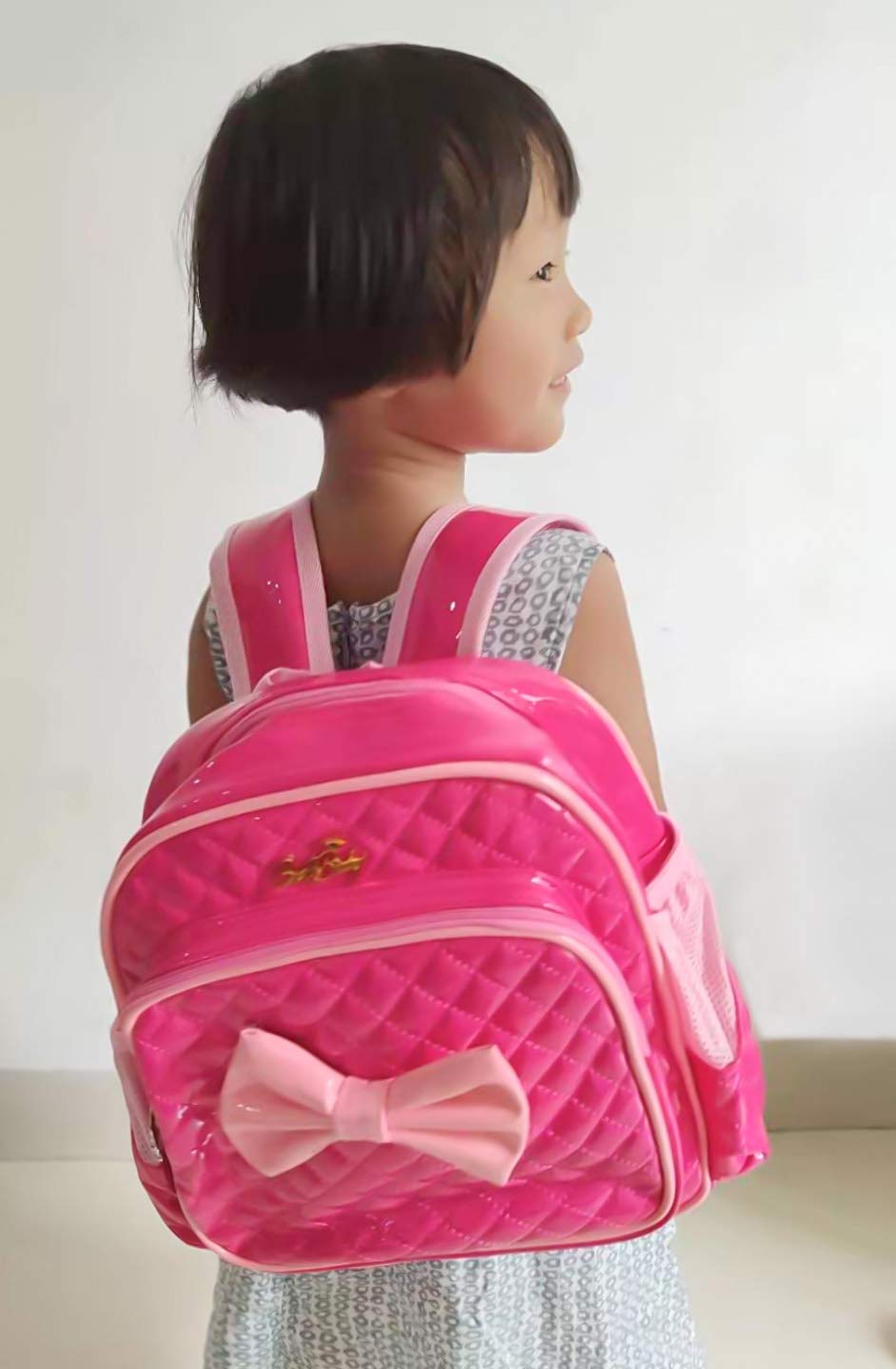 Durable Waterproof Toddler Backpack for Girls - Cute Preschool & Kindergarten Kids Bag for School, Travel & Outdoor Activities