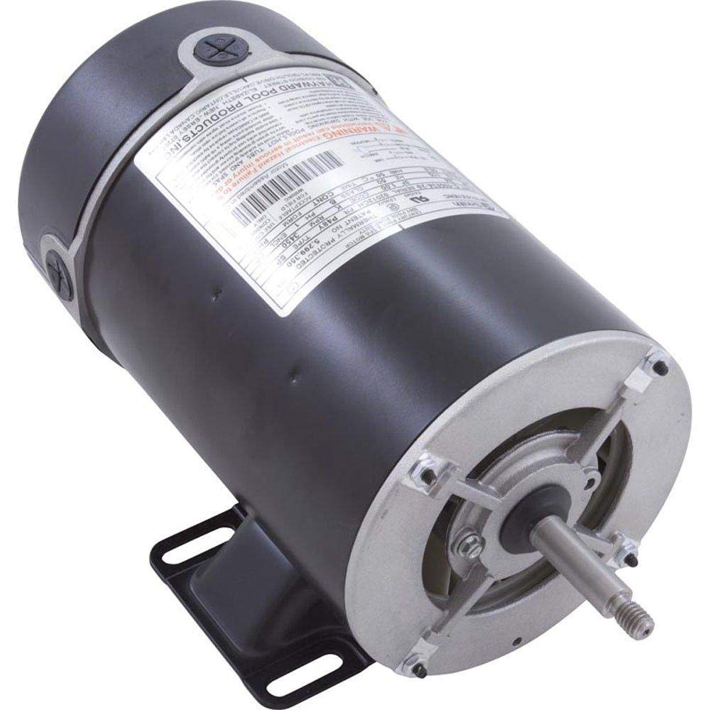 Hayward SPX1510Z1E Single Speed Motor with Switch Replacement for Select Hayward Power-Flo Pumps, 3/4 HP - Perfect for Pool Pump Motor Replacement & Maintenance