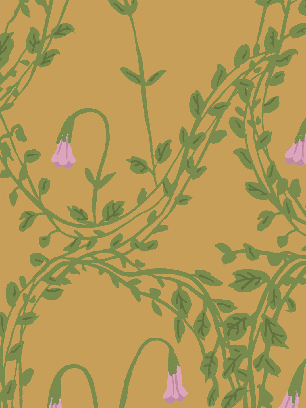 Linnea Wallpaper by Sarah Jessica Parker - Premium Pecan Design for Living Room, Bedroom & Dining Room Decor