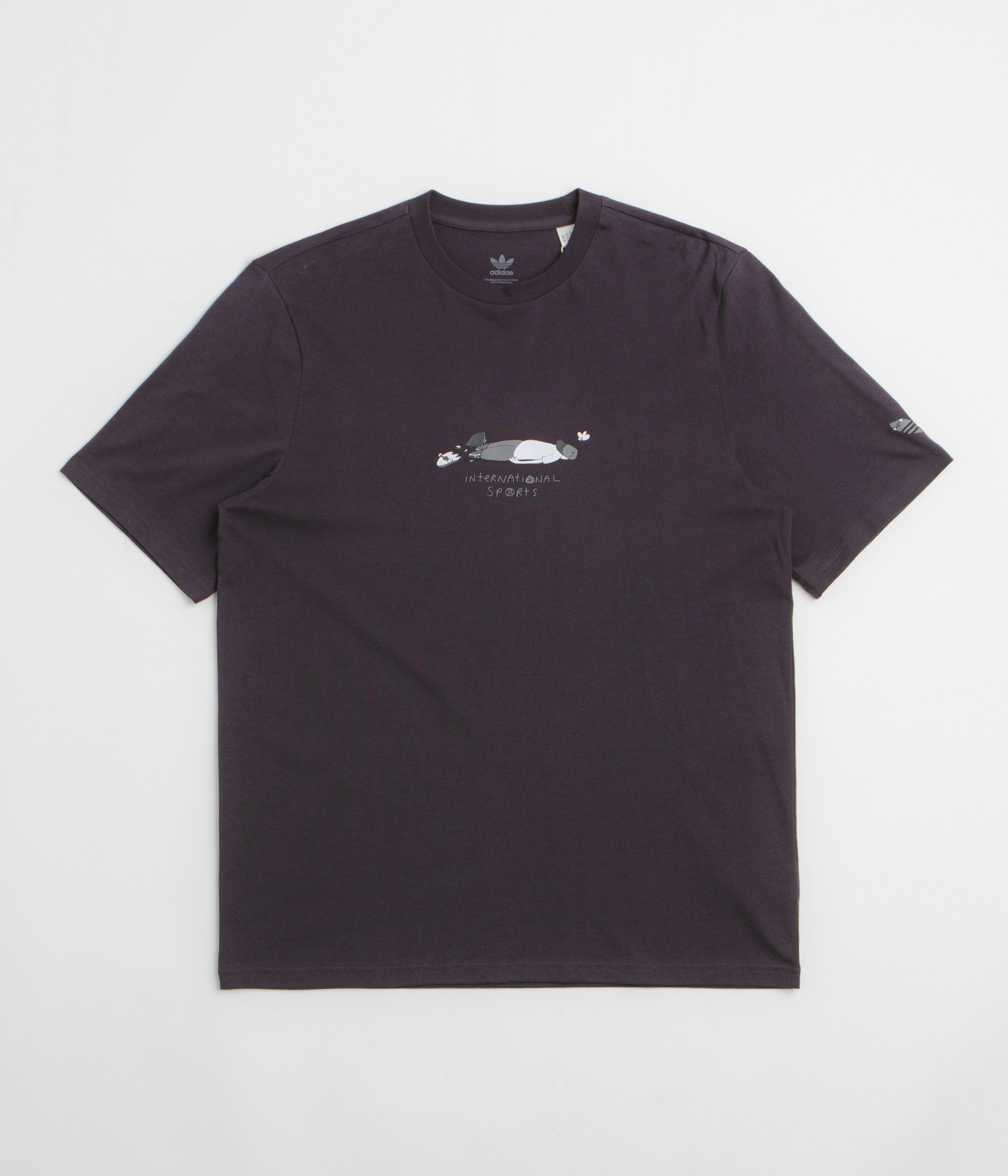 Adidas Henry Jones Defeat T-Shirt for Men - Aurora Black - Comfortable Casual Tee for Workout, Gym & Everyday Wear