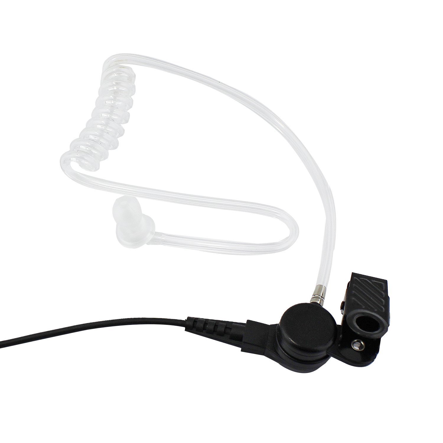 abcGoodefg 3.5mm Acoustic Tube Earpiece Headset - 10 Pack for Two-Way Radios & Speaker Mics - Lightweight & Durable Communication Earpiece for Security, Construction & Event Staff