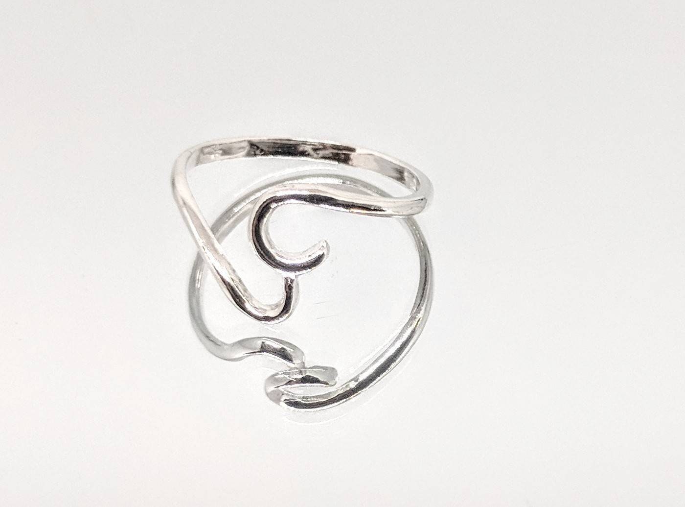 DIY Sterling Silver or 14K Gold Freeform Ring - Size 7 Jewelry Setting for Women | Fashion Statement Ring 168016/148016 | Perfect for Weddings, Parties & Everyday Wear