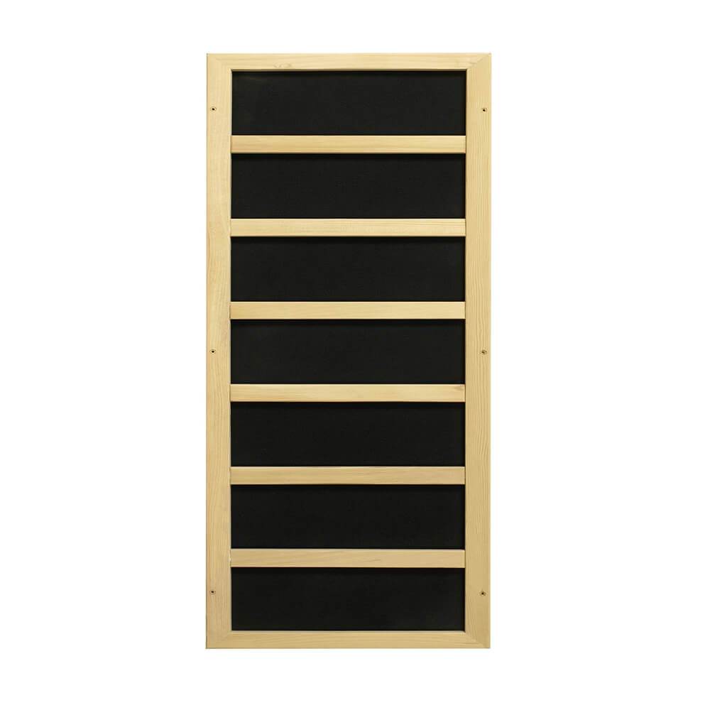 Vittoria DYN 6220-01 2-Person Low EMF Far Infrared Sauna for Home Spa Relaxation & Detox - Perfect for Couples Wellness and Muscle Recovery