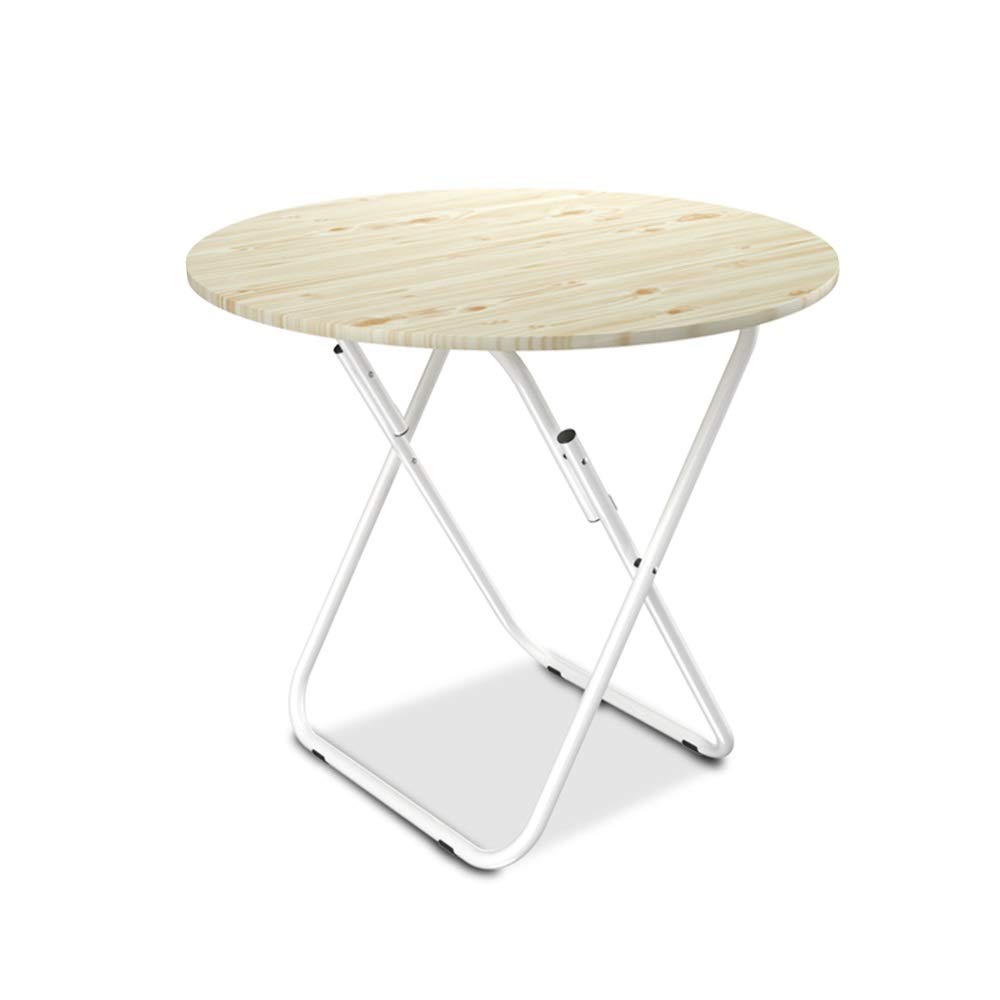 Xyanzi Folding Camping Table - 70cm Portable Square Picnic Table for Outdoor, Home, Stall & Travel | Lightweight & Durable | Natural Wood Color | Perfect for Camping, BBQ, Beach & Backyard Dining