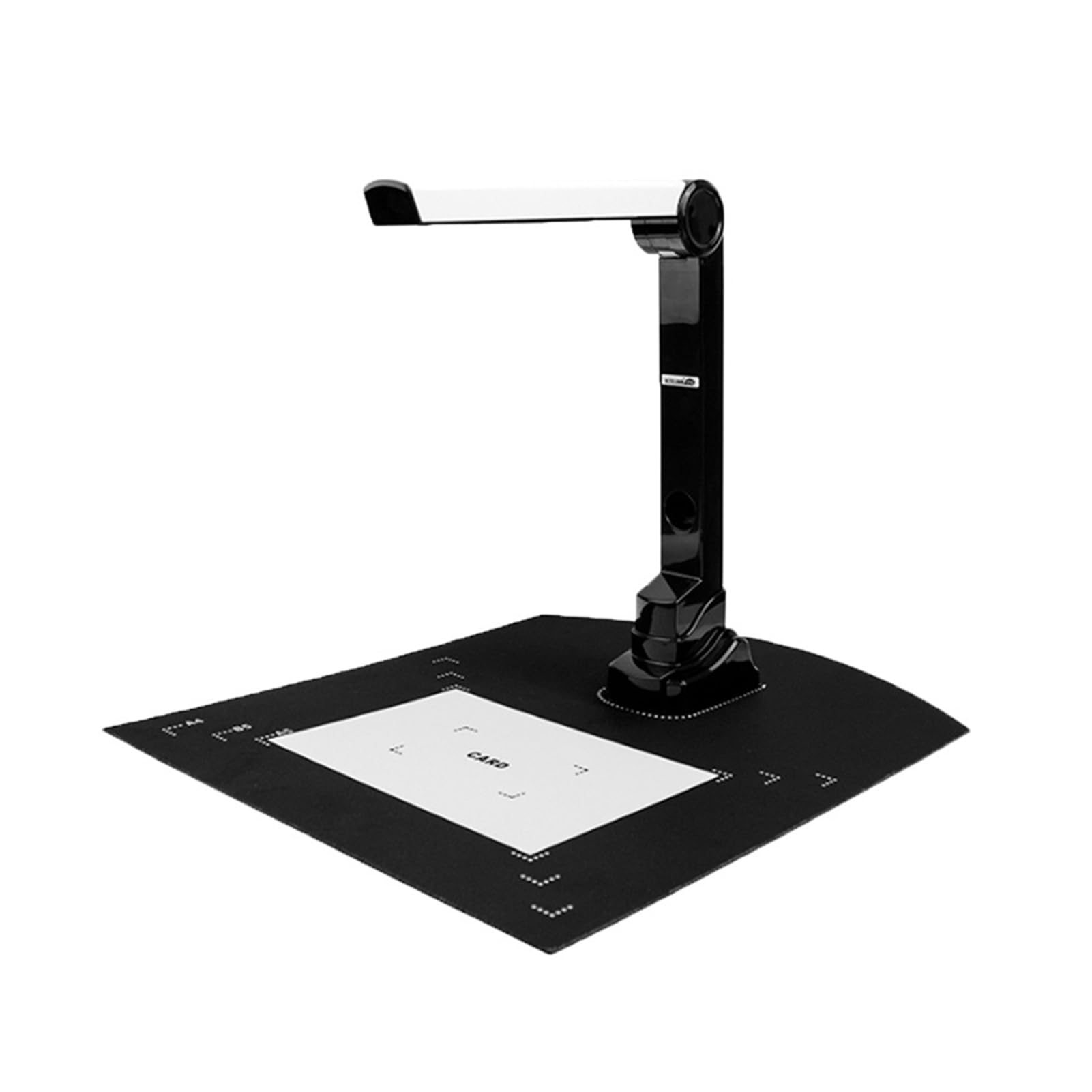 12MP AI Document Camera with Multi-Language OCR - Foldable Portable Book Scanner for A3/A4 Real-Time Projection - Perfect for Online Teaching, Remote Work & Document Digitization (Windows Compatible)