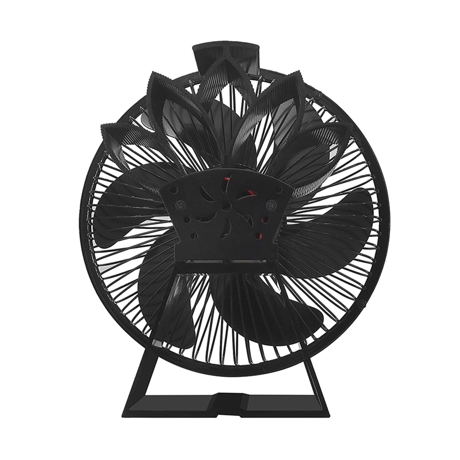 Eco-Friendly Heat Powered Stove Fan for Wood Stoves - No Electricity Needed, Auto-Temperature Adjusting - Perfect for Home Heating, Cabin, RV & Off-Grid Living