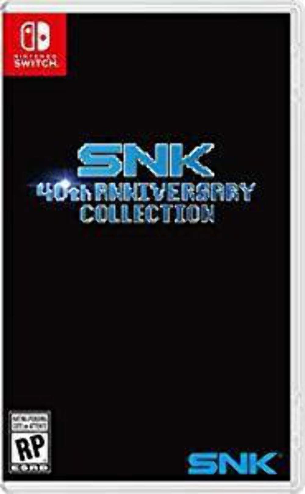 SNK 40th Anniversary Collection for Nintendo Switch - Classic Arcade Games Bundle | Perfect for Retro Gaming Enthusiasts & Multiplayer Fun