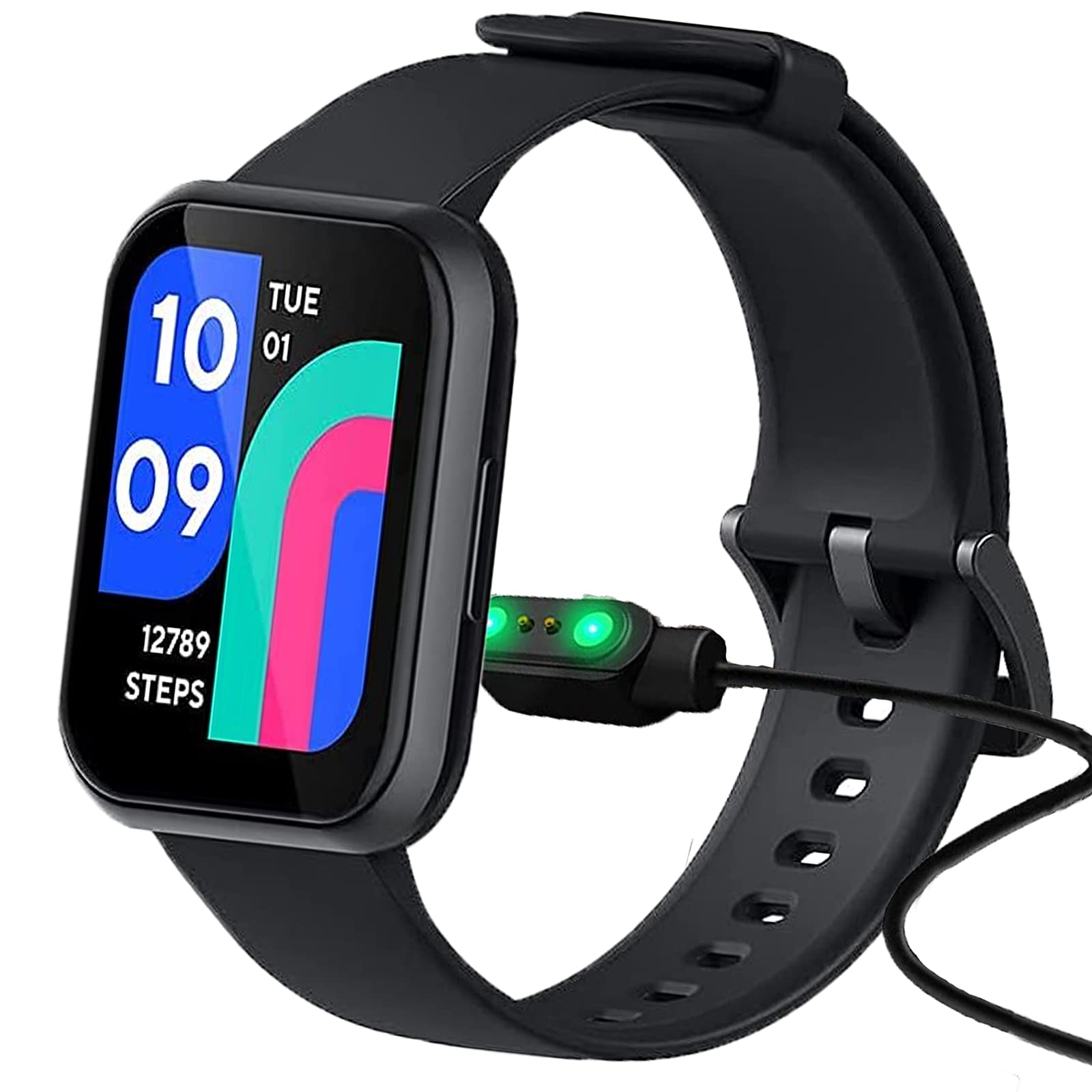 Lamshaw Magnetic USB Charging Cable for Wyze Watch 47mm/44mm - Replacement Charger Compatible with Wyze Watch | Perfect for Home, Office & Travel Charging Needs