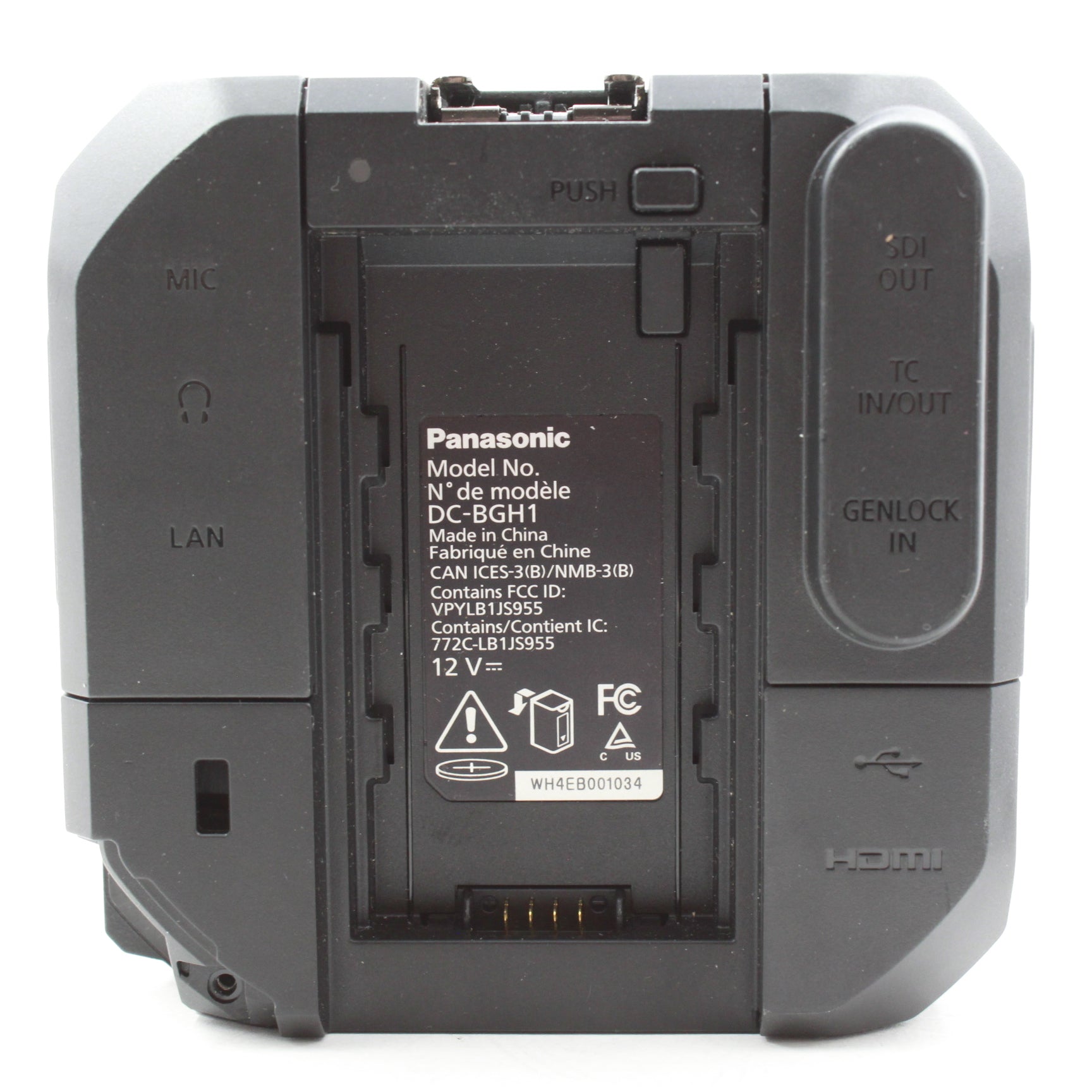 Refurbished Panasonic LUMIX BGH1 Box-Style Mirrorless Camera for Vlogging, Live Streaming & Professional Video Production