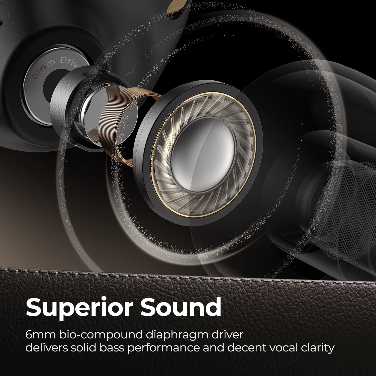 SoundPEATS Q35 HD+ & Free2 Classic Wireless Bluetooth Earbuds - Noise Cancelling Headphones for Gym, Running, Workout & Travel