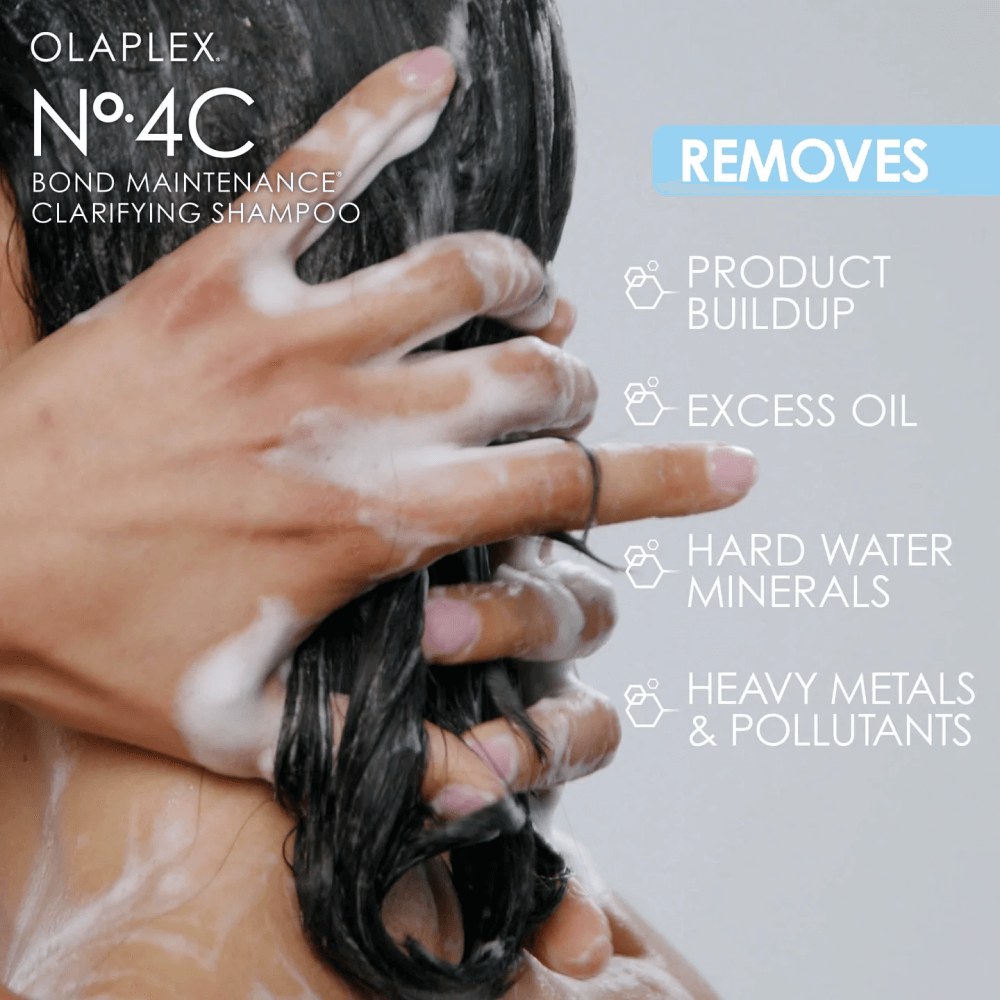 N 4C Bond Maintenance Clarifying Shampoo for Curly Hair - Sulfate-Free, Moisturizing & Repairing Treatment for Natural Hair - Perfect for Daily Use & Salon-Quality Results