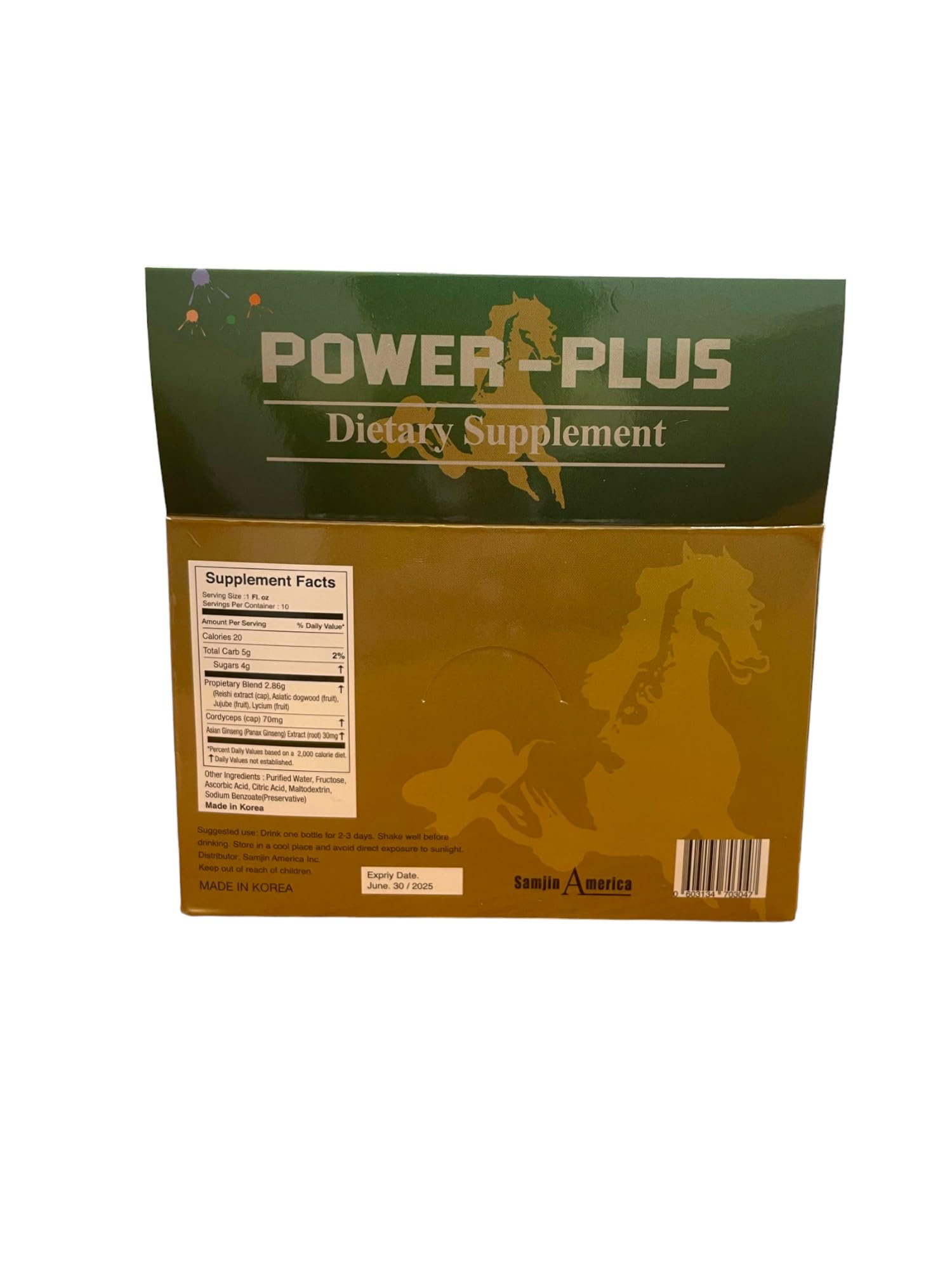 POWER-PLUS Botanical Blend Liquid Supplement - 10 Bottles (1 FL OZ Each) | Herbal Energy Booster & Immune Support | Perfect for Daily Wellness & Active Lifestyles