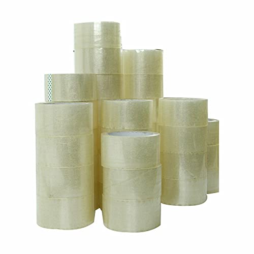 BebLP 36 Rolls Clear Packing Tape - 2 mil 2