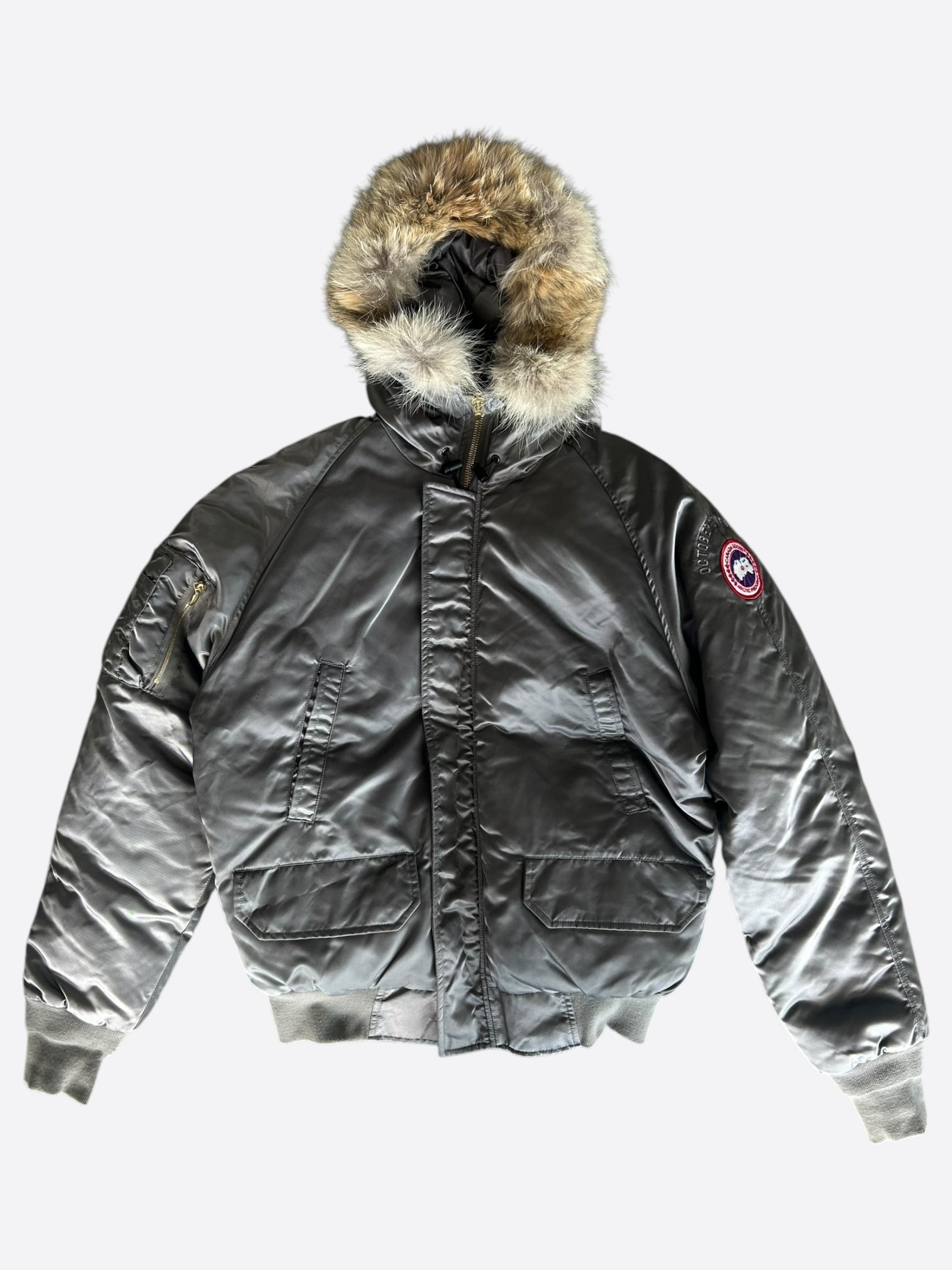 Canada Goose OVO Steel Grey Chilliwack Men's Winter Jacket - Waterproof Parka for Extreme Cold Weather | Outdoor Activities, Skiing & Urban Fashion