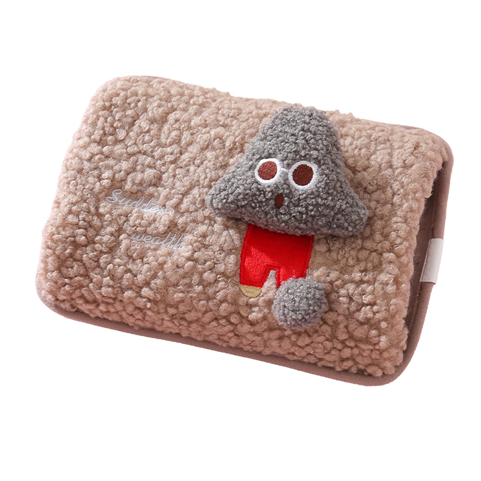 Rechargeable Explosion-Proof Hot Water Bottle with Soft Fur Panda Design - Heat Resistant & Safe for Home Use, Perfect for Pain Relief, Warmth, and Comfort During Cold Weather or Menstrual Cramps