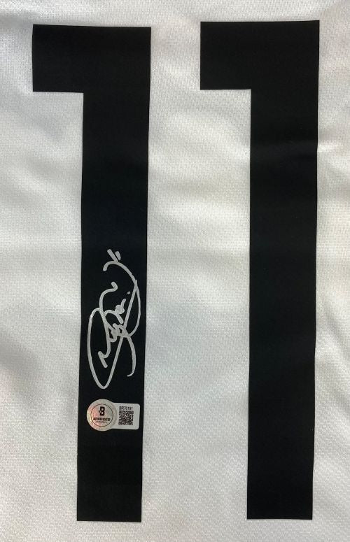 Authentic Neymar Jr Signed Santos FC White Nike Soccer Jersey - Limited Edition Collectible for Football Fans, Perfect for Display, Gifting & Memorabilia Collections