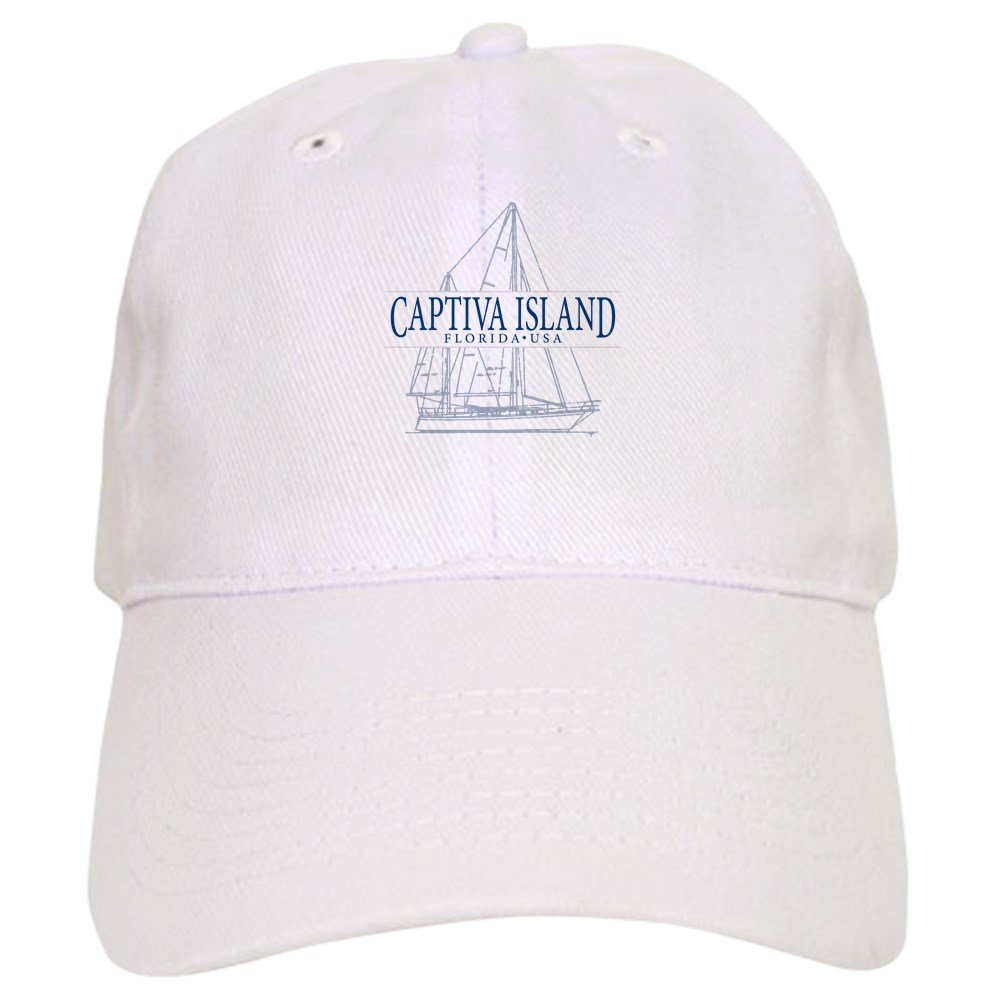 Captiva Island Adjustable Baseball Cap for Outdoor & Travel