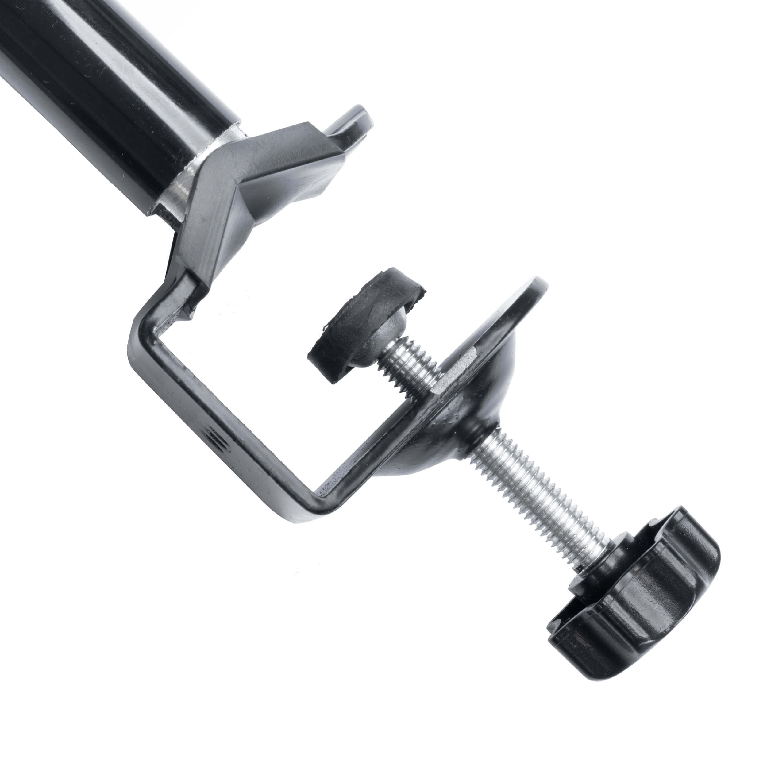 Adjustable Telescopic Table Mounted Light Stand with Heavy-Duty C-Clamp - Perfect for Photography, Video Recording, and Studio Lighting Setup