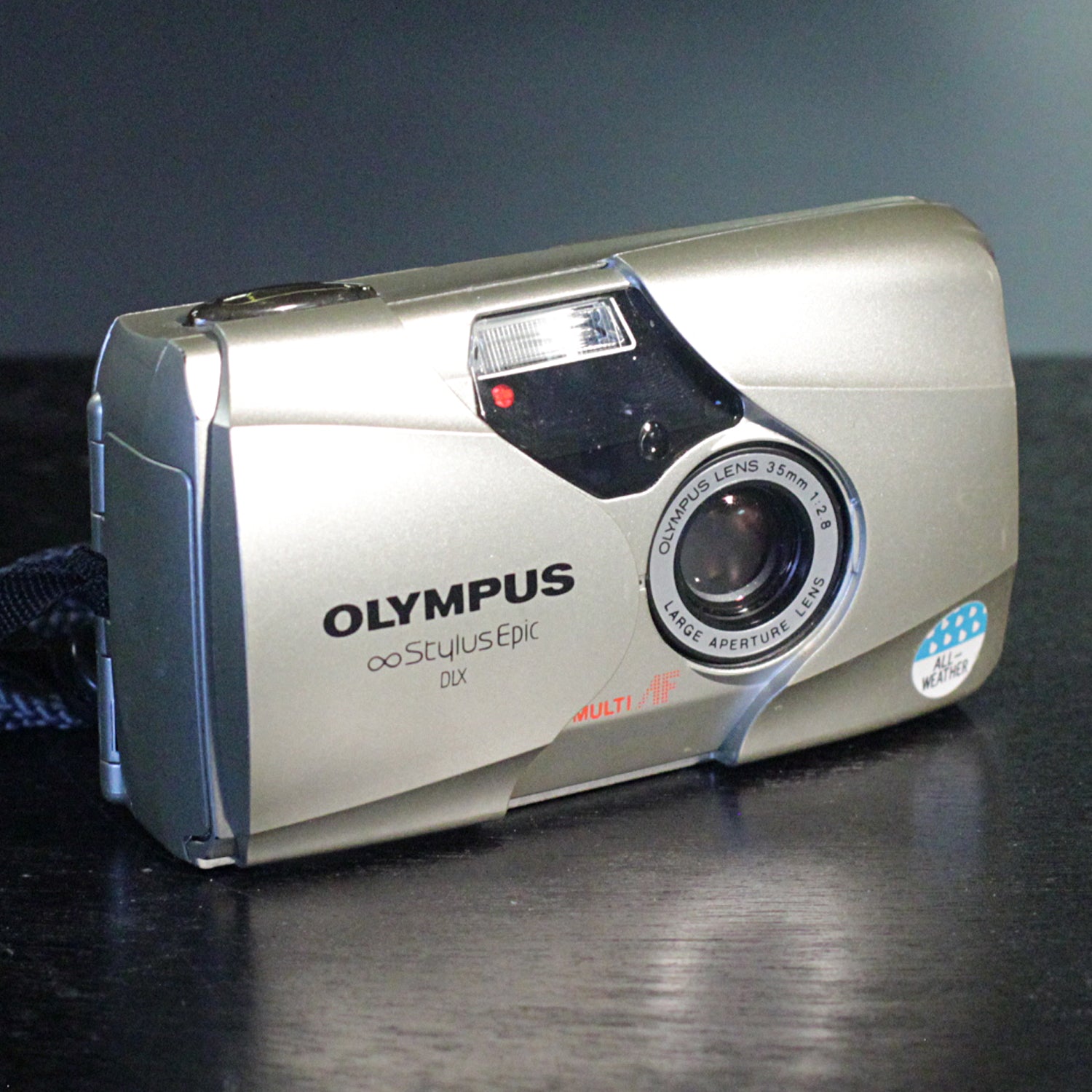 Olympus Stylus Epic Mju II 35mm Film Camera (Silver) - Vintage Point & Shoot Camera for Travel, Street Photography & Collectors