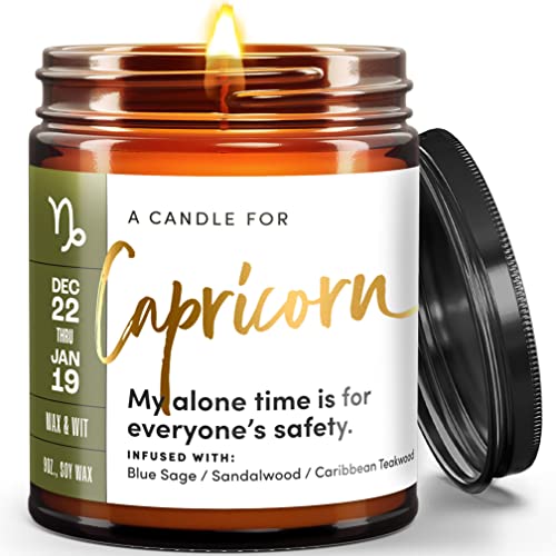 Capricorn Candle