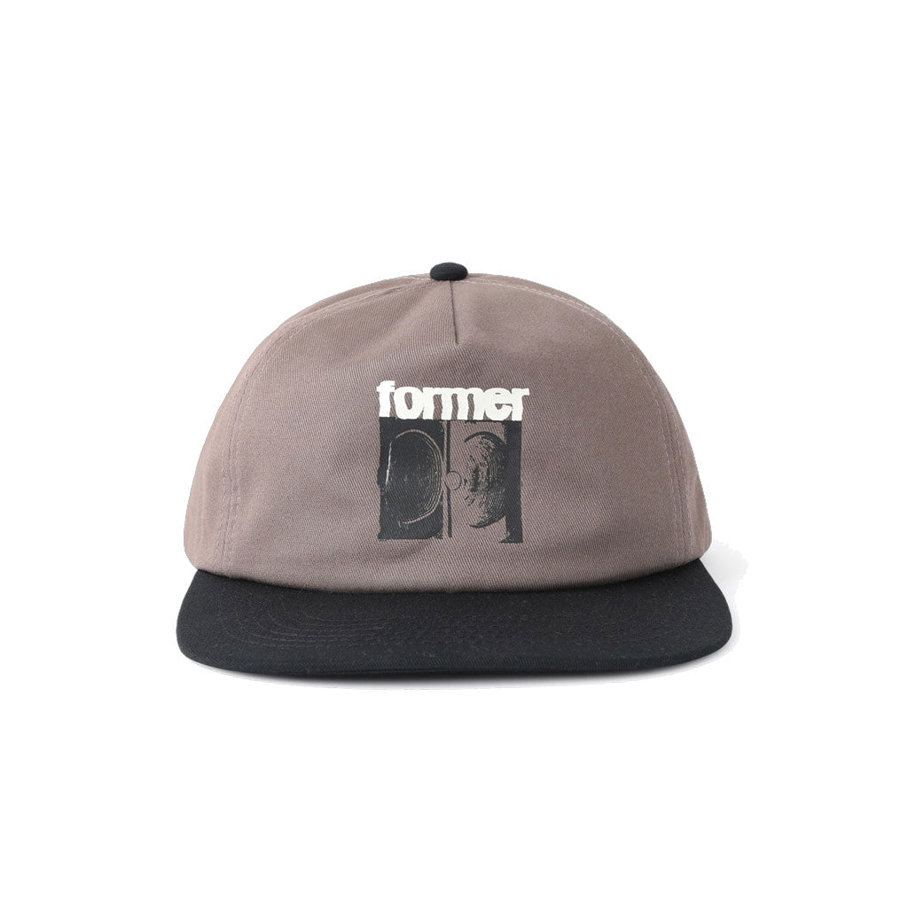 Former Pitch Crux Cap - Stylish Pecan/Black Baseball Hat for Men & Women - Perfect for Outdoor Sports, Casual Wear & Sun Protection