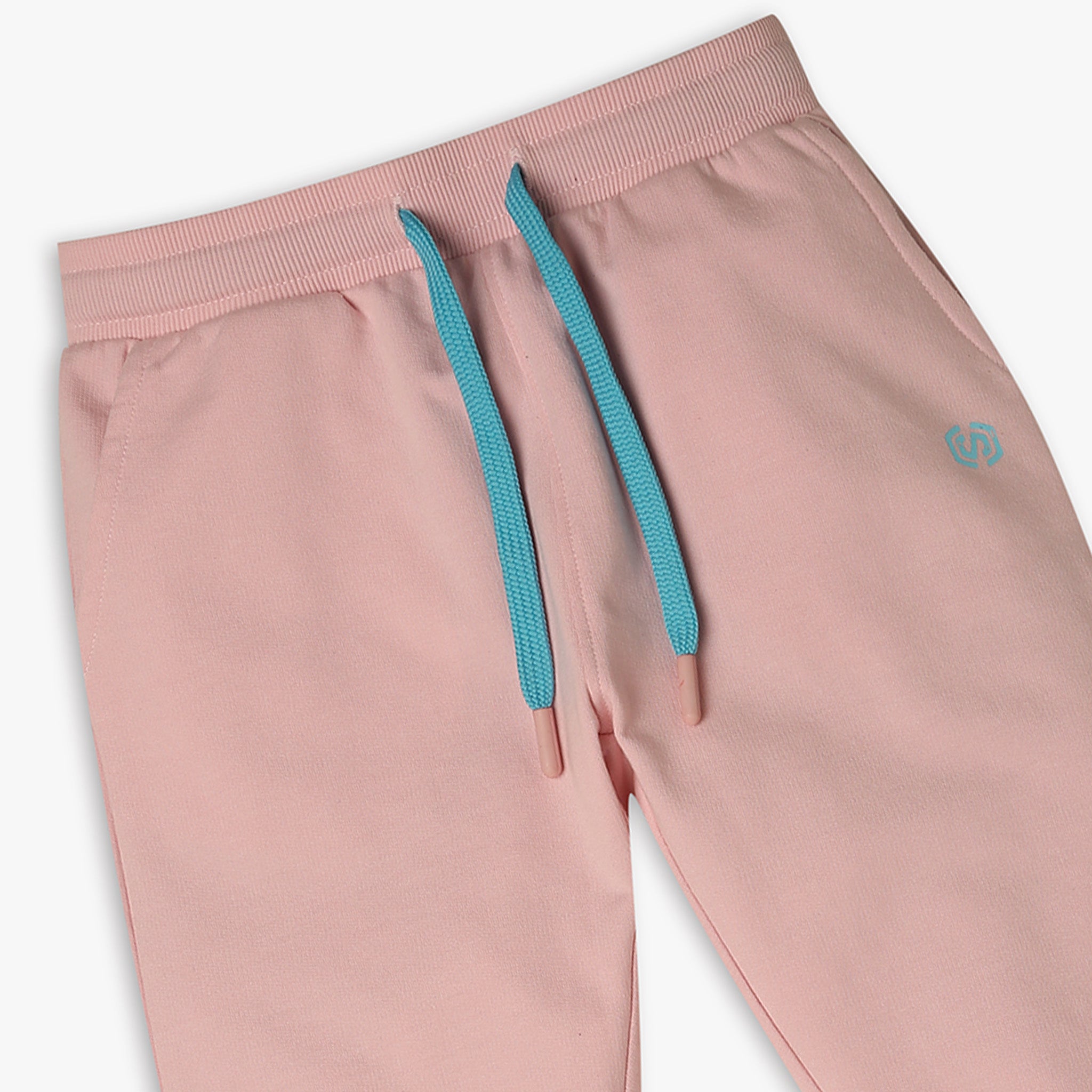 Girls Regular Fit Solid Mid Rise Trackpants - Comfortable Cotton Joggers for School, Play & Everyday Wear | Athletic Casual Pants for Kids & Teens
