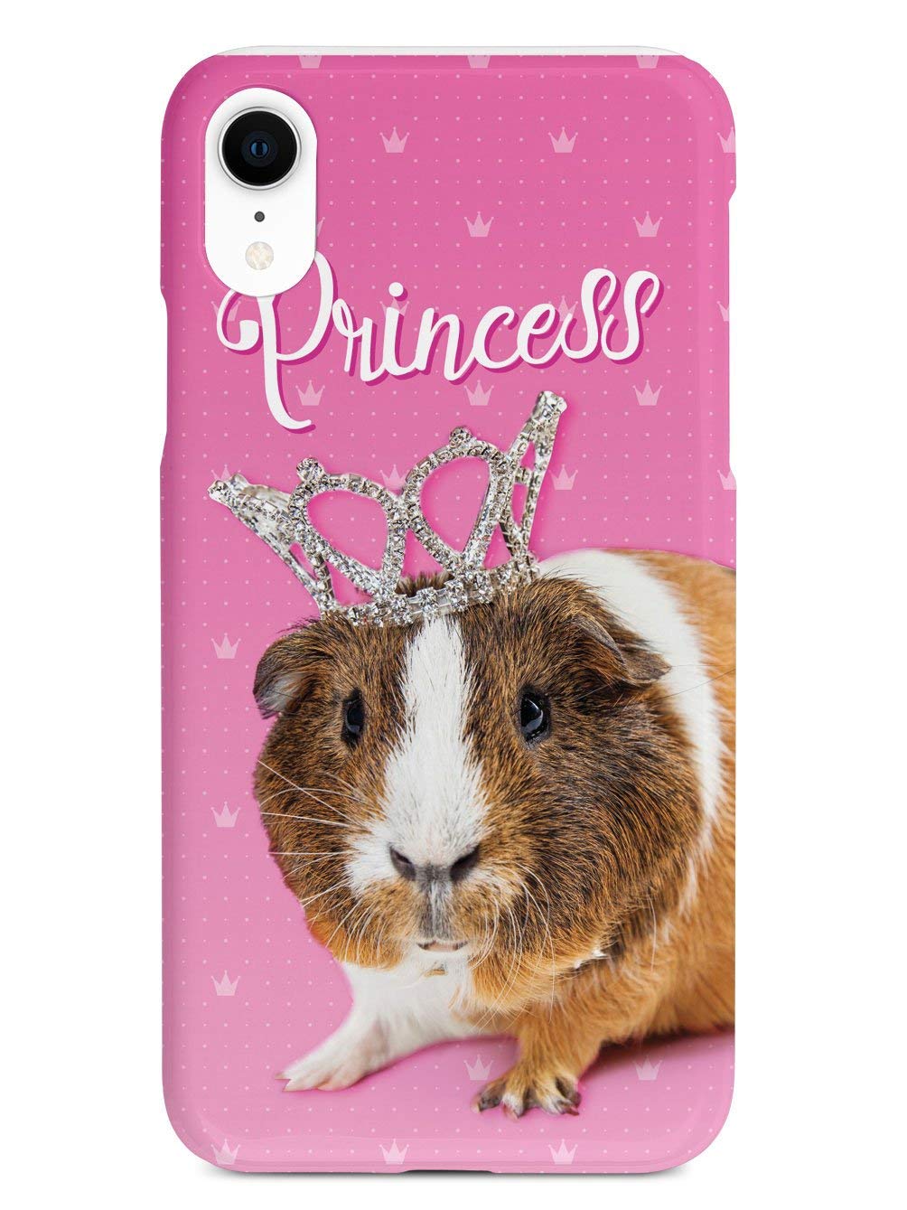 Princess Guinea Pig iPhone XR Case - 3D Textured Protective Cover for Apple iPhone XR (2018) - Shockproof & Anti-Scratch Phone Case - Perfect for Everyday Use, Travel & Gifts