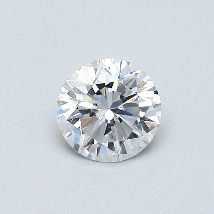 0.36 Carat Round Brilliant Diamond - F Color SI1 Clarity - Engagement Ring, Wedding Band & Anniversary Jewelry Gift