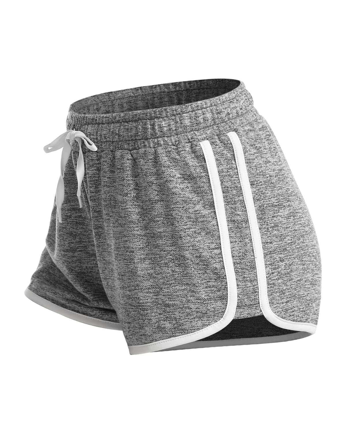 **Women's High-Waisted Dolphin Shorts – Breathable Running, Workout, Yoga & Gym Shorts – Perfect for Activewear, Sports & Casual Wear**