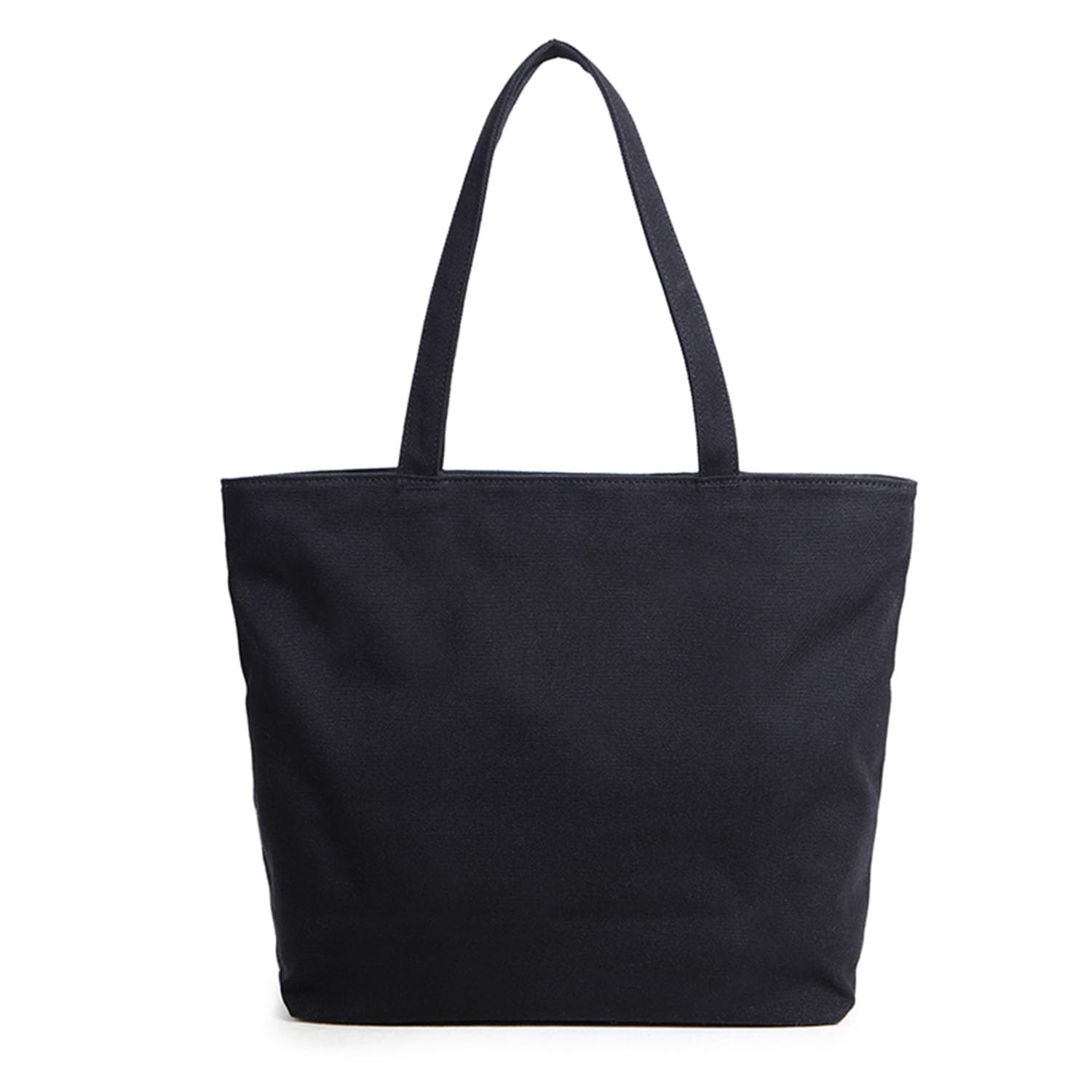Women's Cotton Canvas Tote Bag - Stylish Shoulder Handbag for Travel, Shopping & Everyday Use | Durable & Lightweight Purse for Work, Beach & Casual Outings