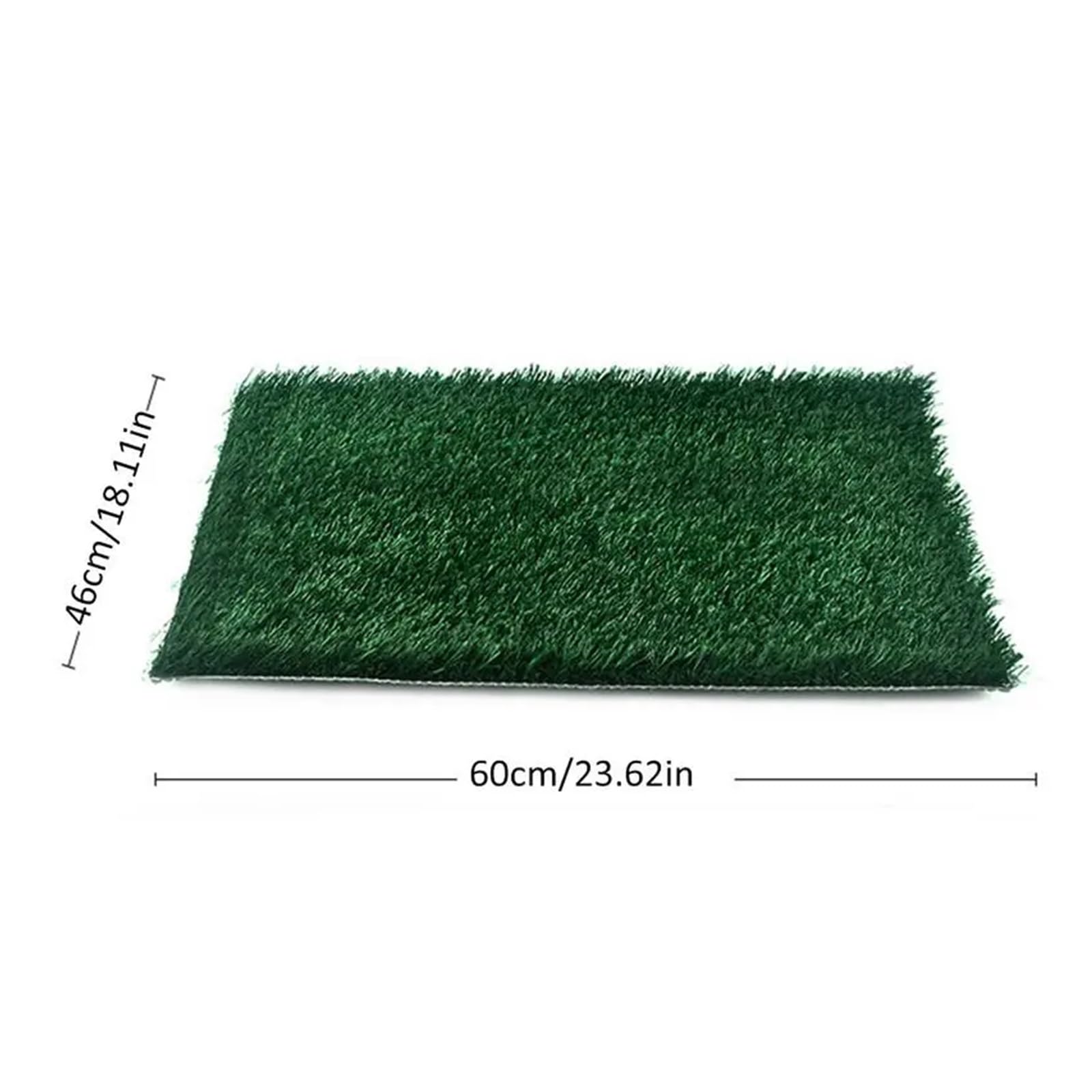**Indoor Dog Potty Training Pad with Artificial Grass - Puppy Pee Mat & Poop Bag Holder - Pet Supplies for Small & Large Dogs - Perfect for Apartments, Travel & Housebreaking**