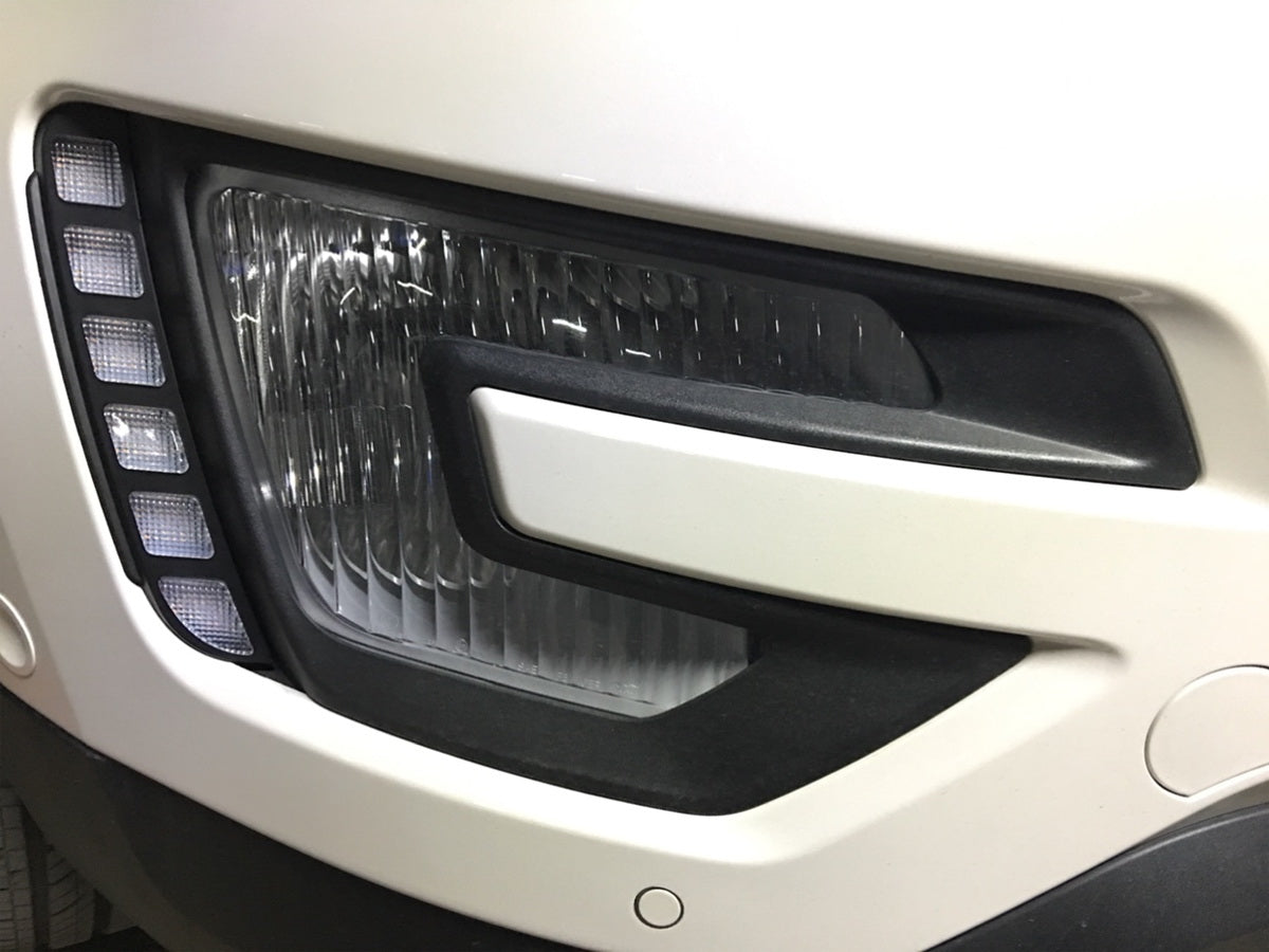 2016-2017 Ford Explorer Direct Fit Vertical Mount LED Daytime Running Lights - DRL Fog Lights for Enhanced Visibility & Safety (Perfect for Off-Road, Night Driving & Bad Weather Conditions)