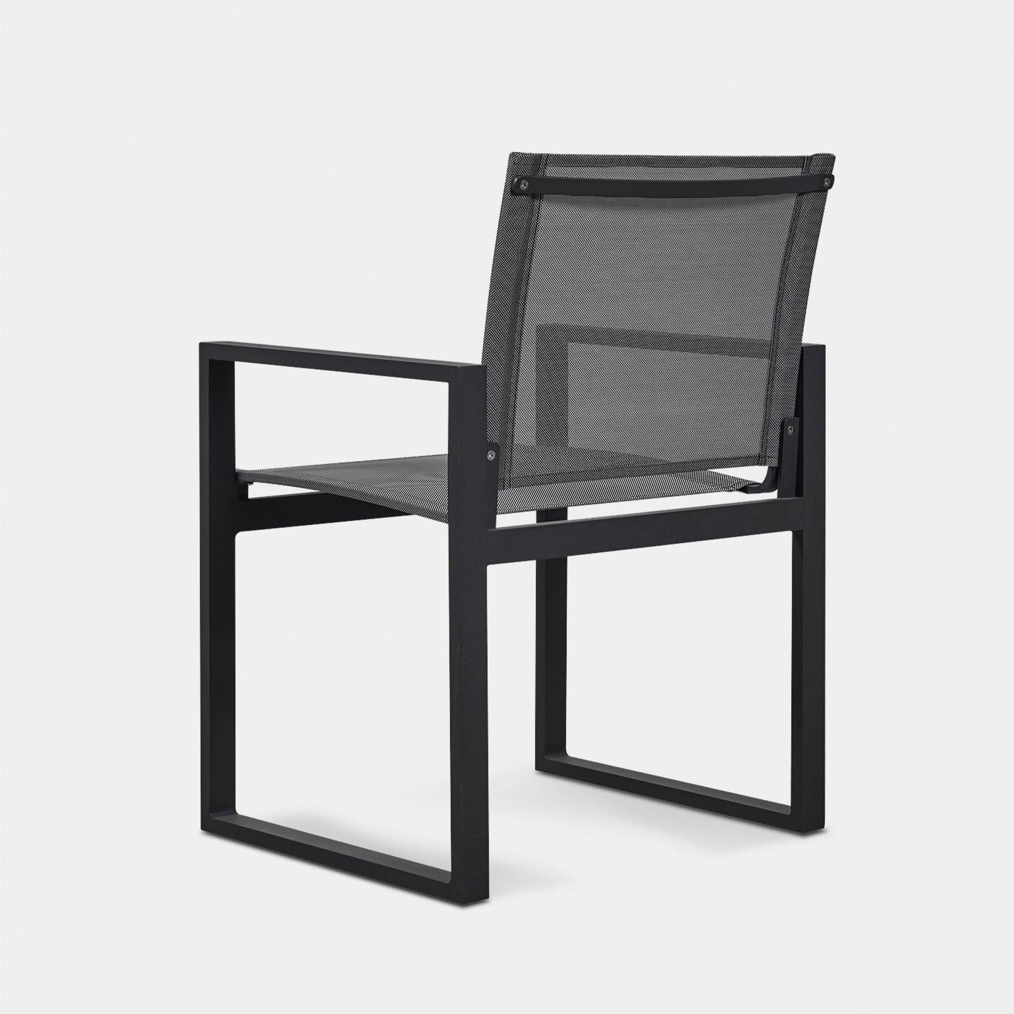Hayman Aluminum Dining Chair - Lightweight & Durable Outdoor Patio Furniture for Garden, Poolside, and Restaurant Use