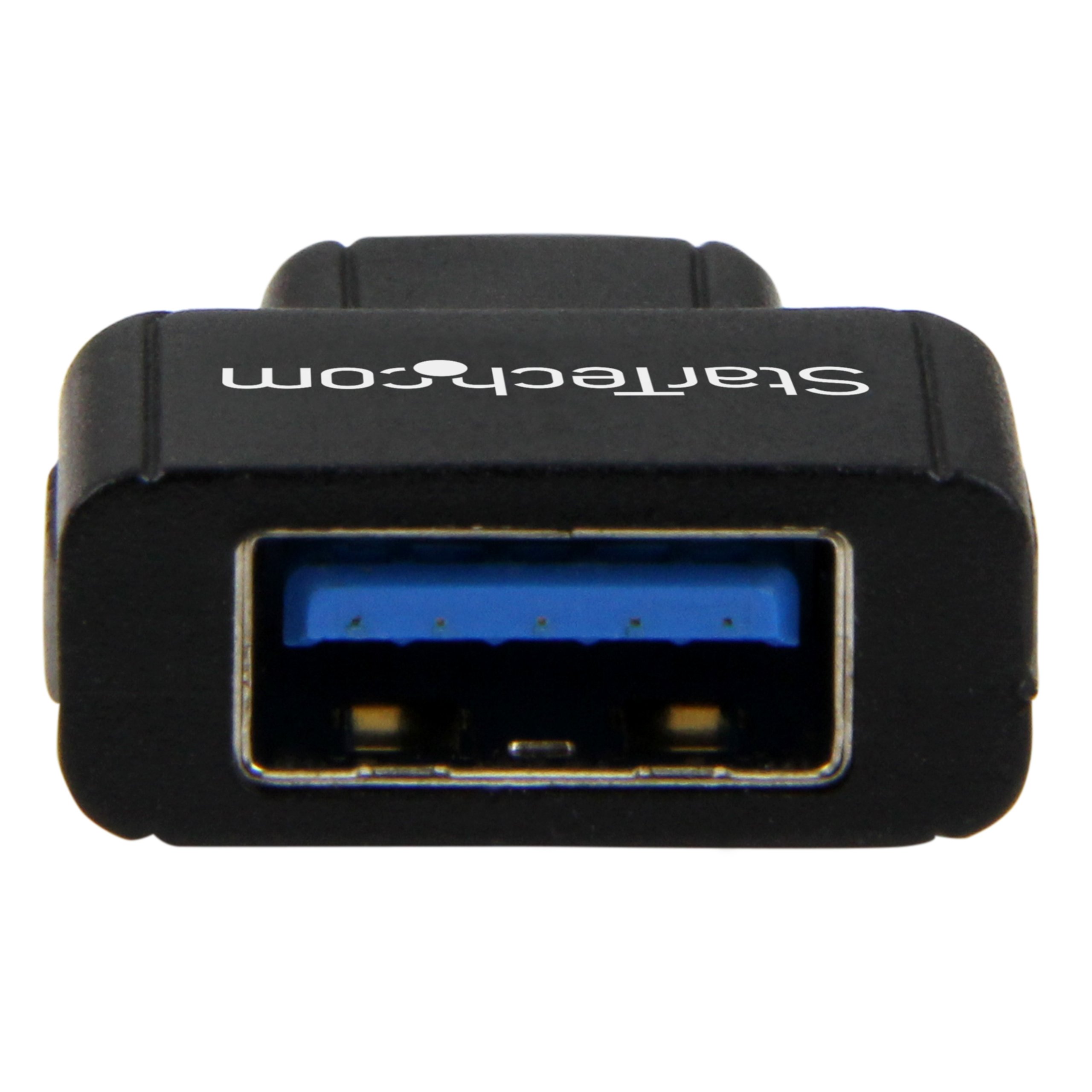 STARTECH USB 3.1 Gen 1 Type C to USB A Adapter - 5Gbps Data Transfer - USB-C Male to USB-A Female Converter - Black - Perfect for MacBook, Chromebook, Windows Laptops & Mobile Devices