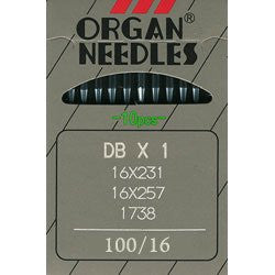 JUKI Industrial Sewing Machine Needles - 10 Pack for Heavy Duty Fabrics | Perfect for Leather, Denim & Upholstery | Professional & Home Use