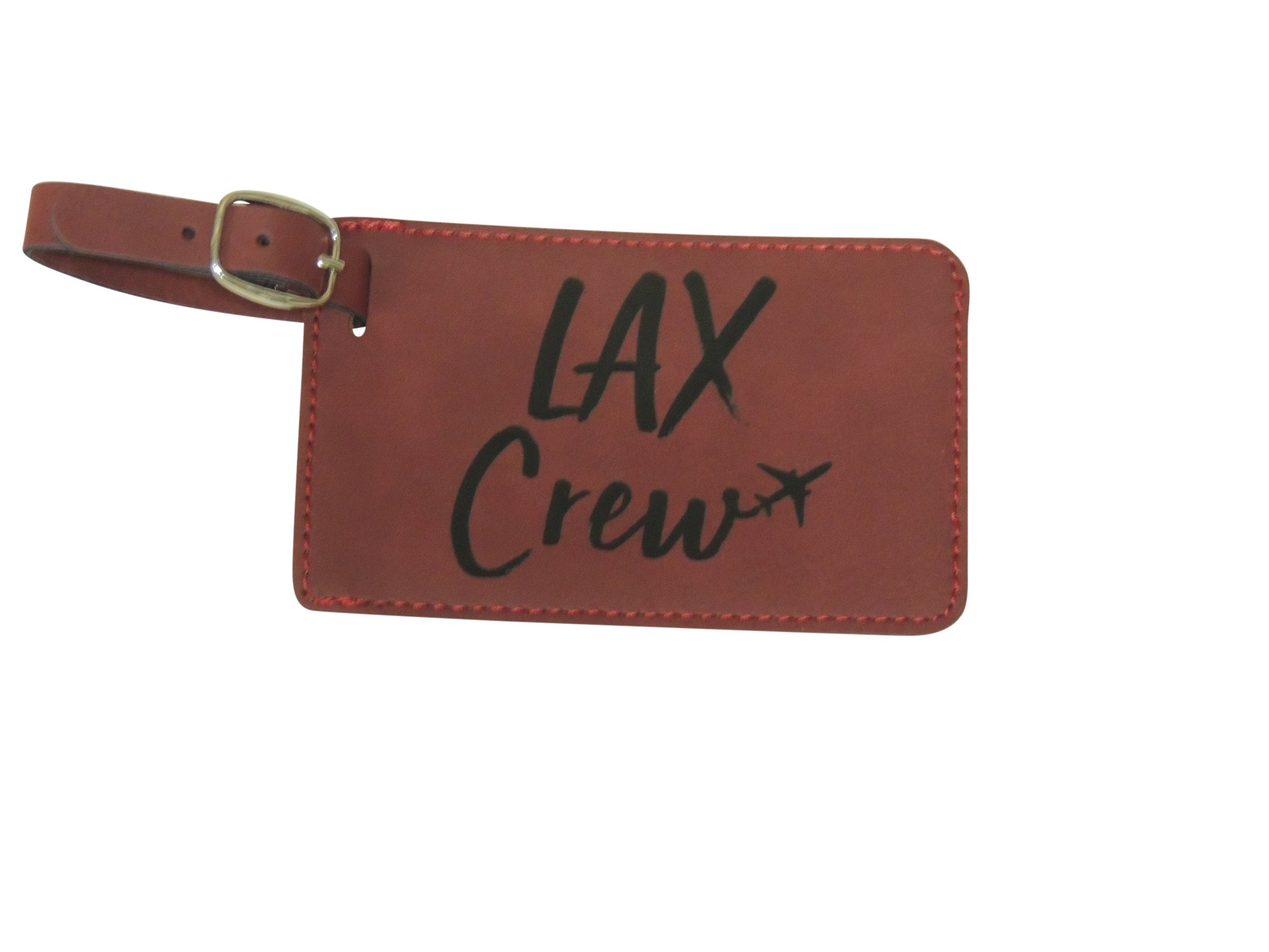 Los Angeles Crew Base Luggage Tag for Flight Attendants - Durable LAX Airline Staff ID Tag for Travel - Perfect for Flight Crew, Cabin Staff & Aviation Professionals
